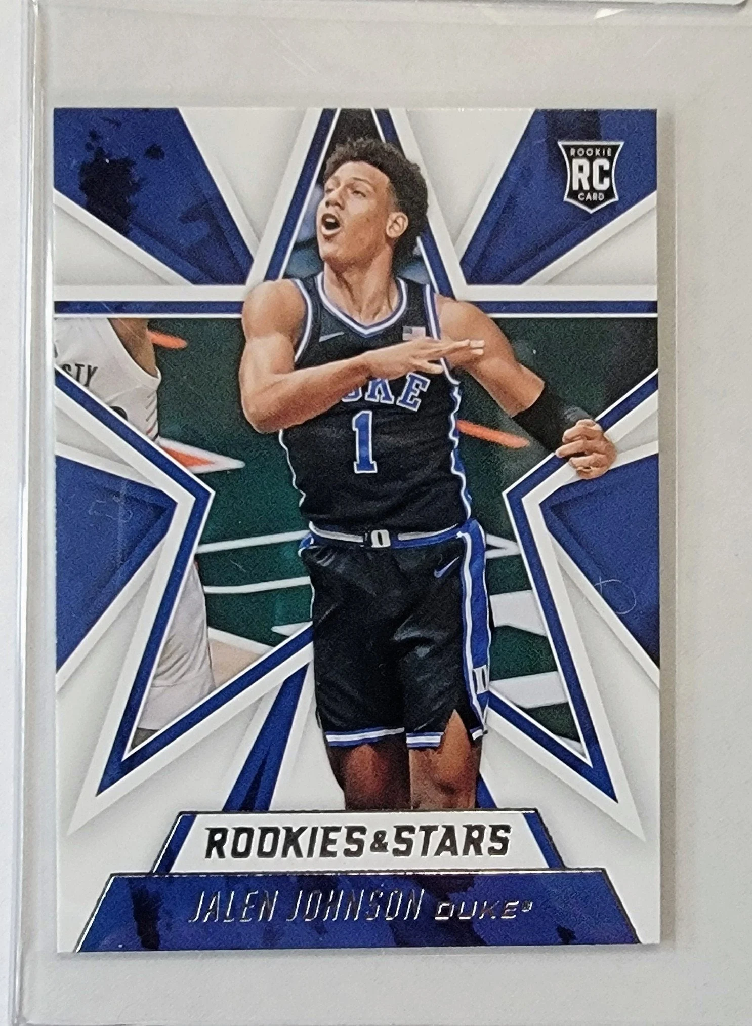 2021 Panini Chronicles Draft Picks Jalen Johnson Rookies and Stars Rookie Duke Basketball Card AVM1