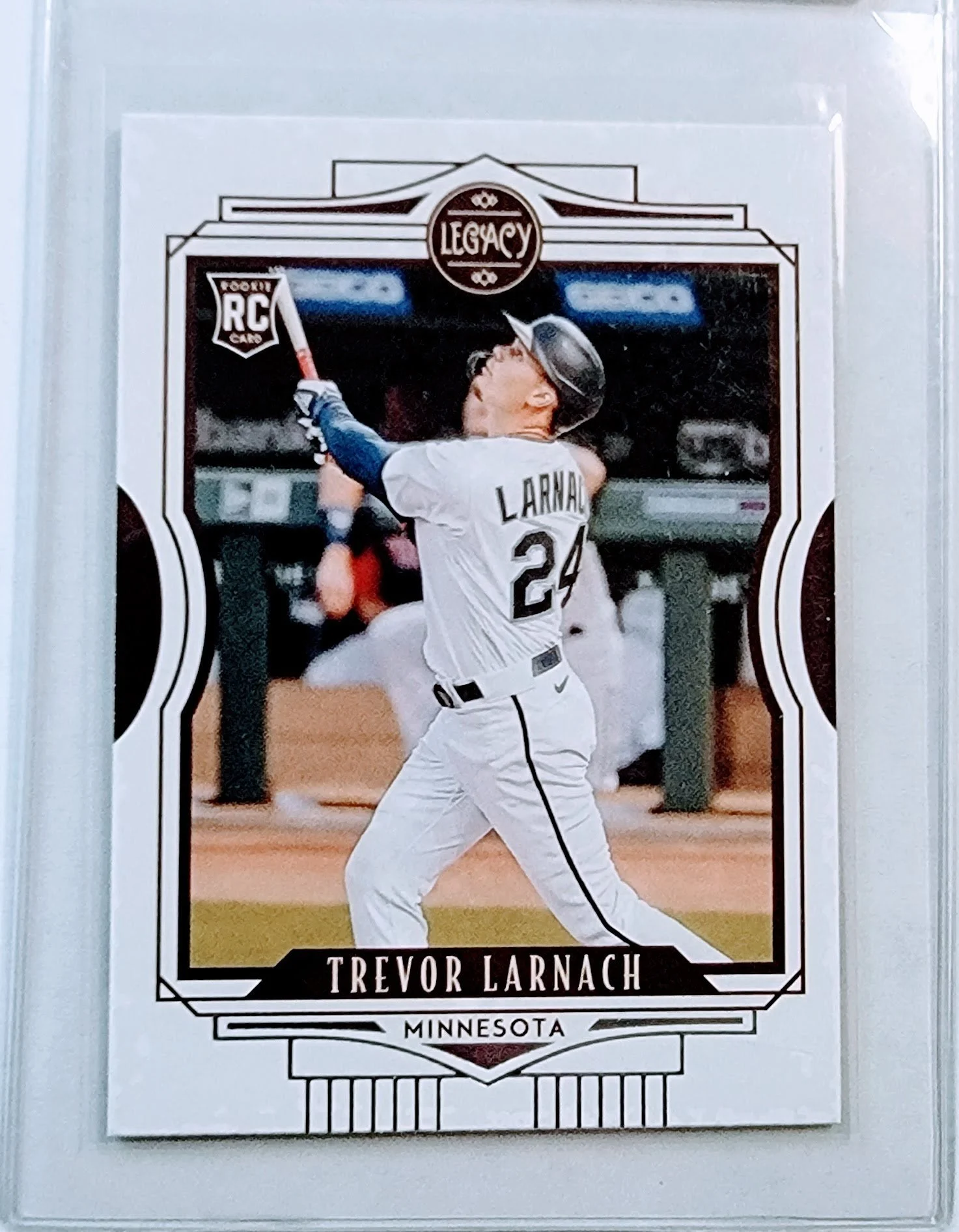 2021 Panini Chronicles Legacy Trevor Larnach Minnesota Twins Rookie Baseball Card AVM1