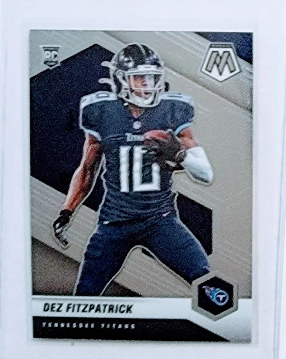 2021 Panini Mosaic Dez Fitzpatrick Tennessee Titans Rookie Football Card AVM1