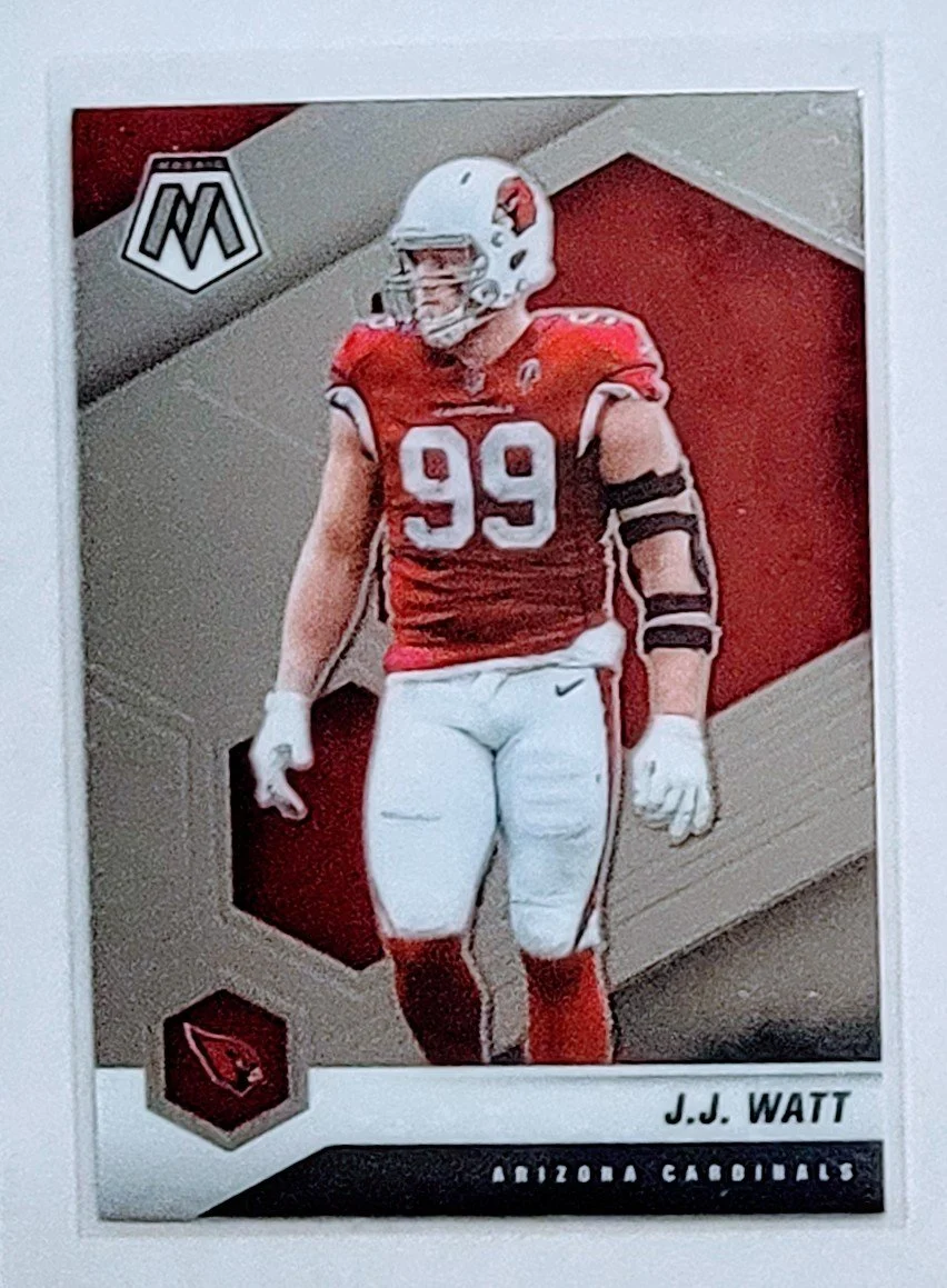 2021 Panini Mosaic J.J. Watt Arizona Cardinals Football Card AVM1