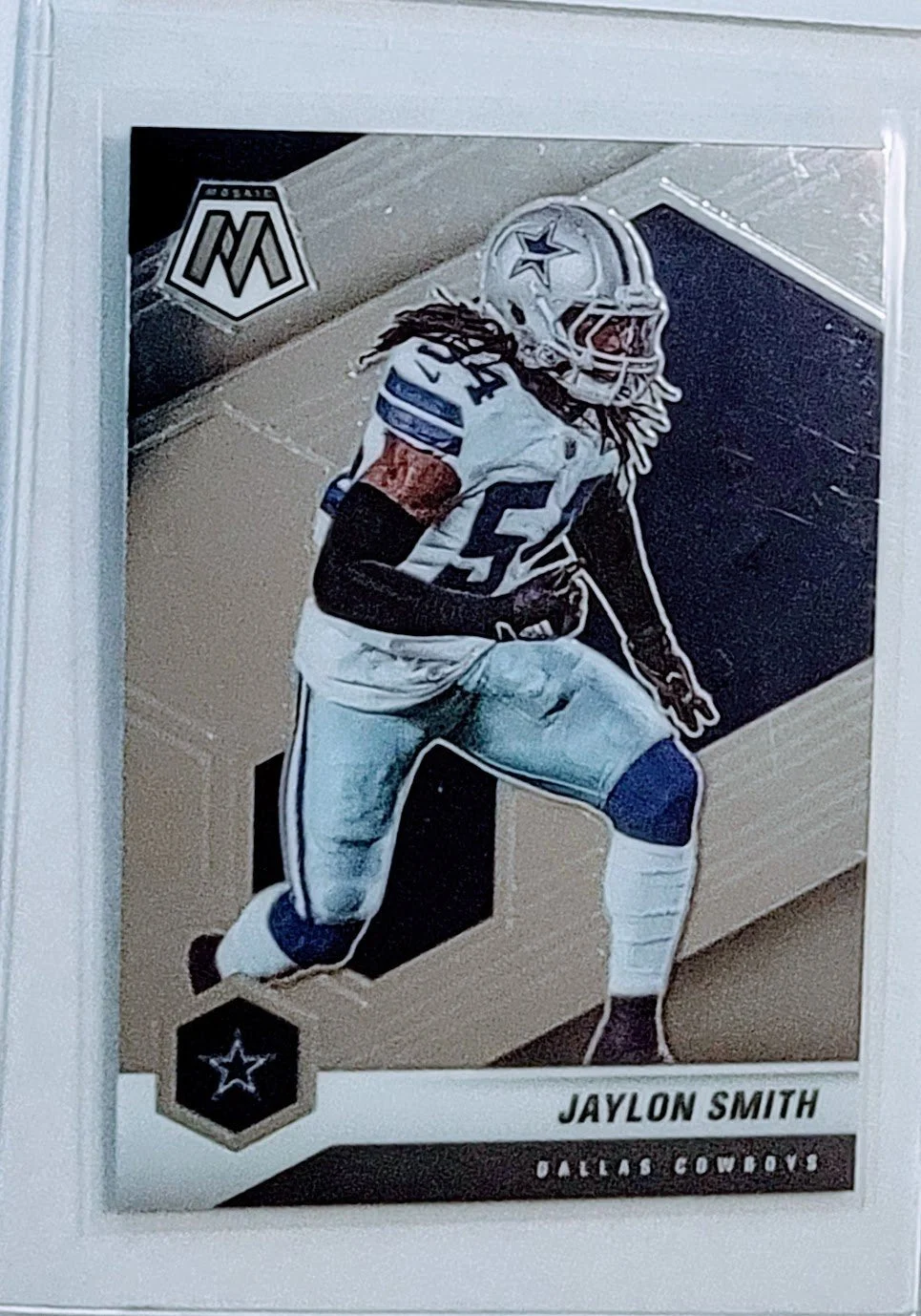 2021 Panini Mosaic Jaylon Smith Dallas Cowboys Football Card AVM1