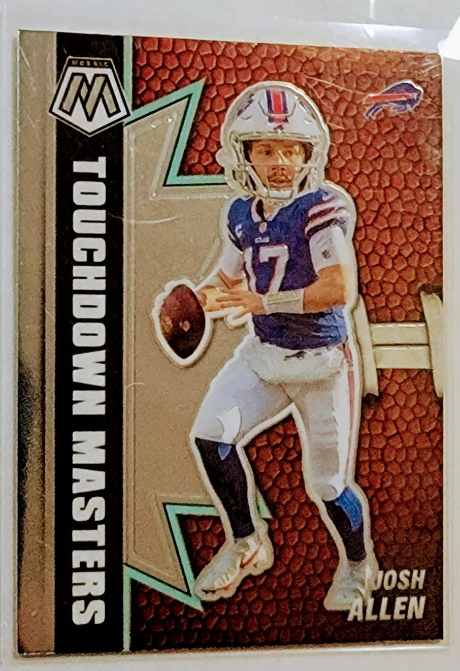 2021 Panini Mosaic Josh Allen Touchdown Masters Buffalo Bills Football Card AVM1