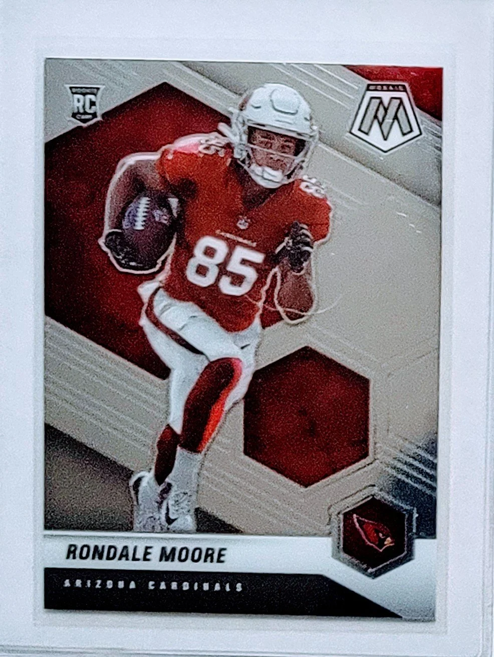 2021 Panini Mosaic Rondale Moore Rookie Arizona Cardinals Football Card AVM1