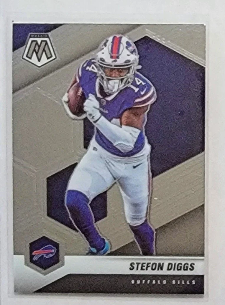 2021 Panini Mosaic Stefon Diggs Football Card cAVM1