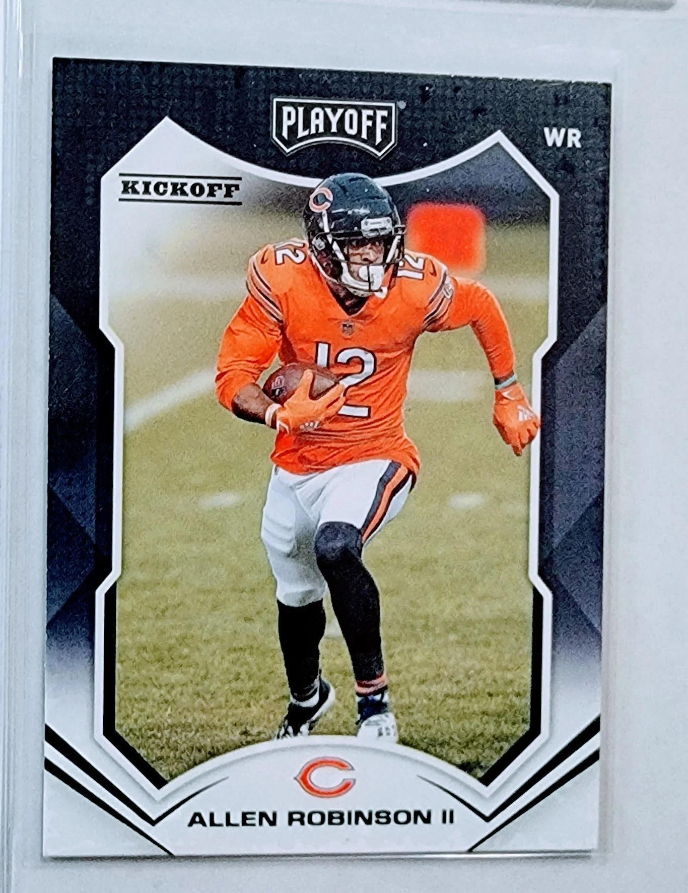 2021 Panini Playoff Allen Robinson II Kickoff Green Chicago Bears Football Card AVM1