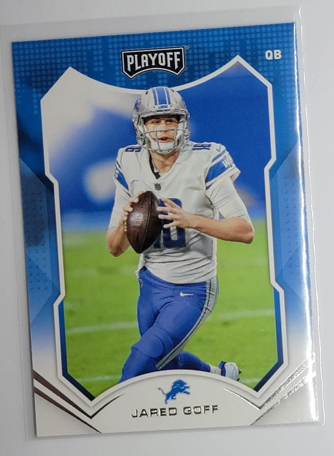 2021 Panini Playoff Goff Detroit Lions Football Card TH1CB