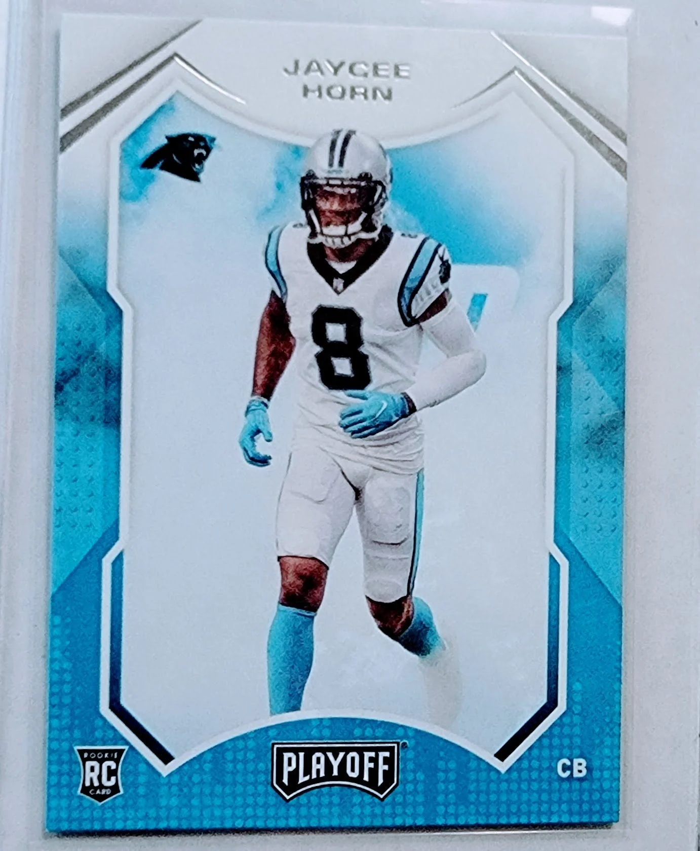 2021 Panini Playoff Jaycee Horn Rookie Carolina Panthers Football Card AVM1