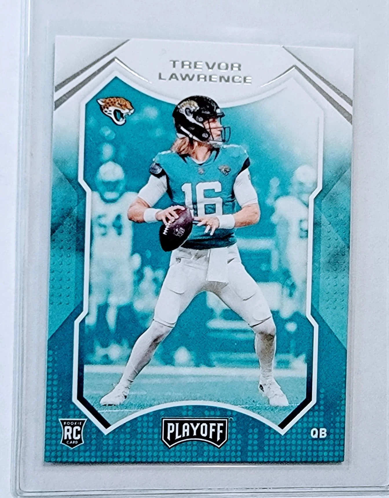 2021 Panini Playoff Trevor Lawrence Jacksonville Jaguars Rookie Football Card AVM1