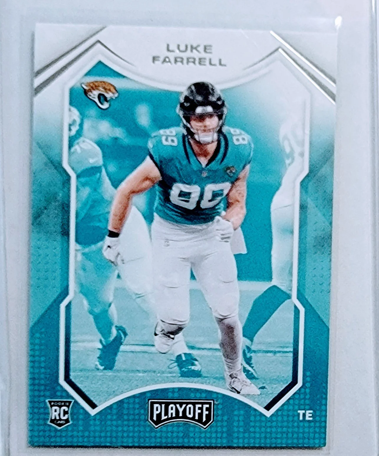 2021 Panini Playoffs Luke Farrel Jacksonville Jaguars Rookie Football Card AVM1