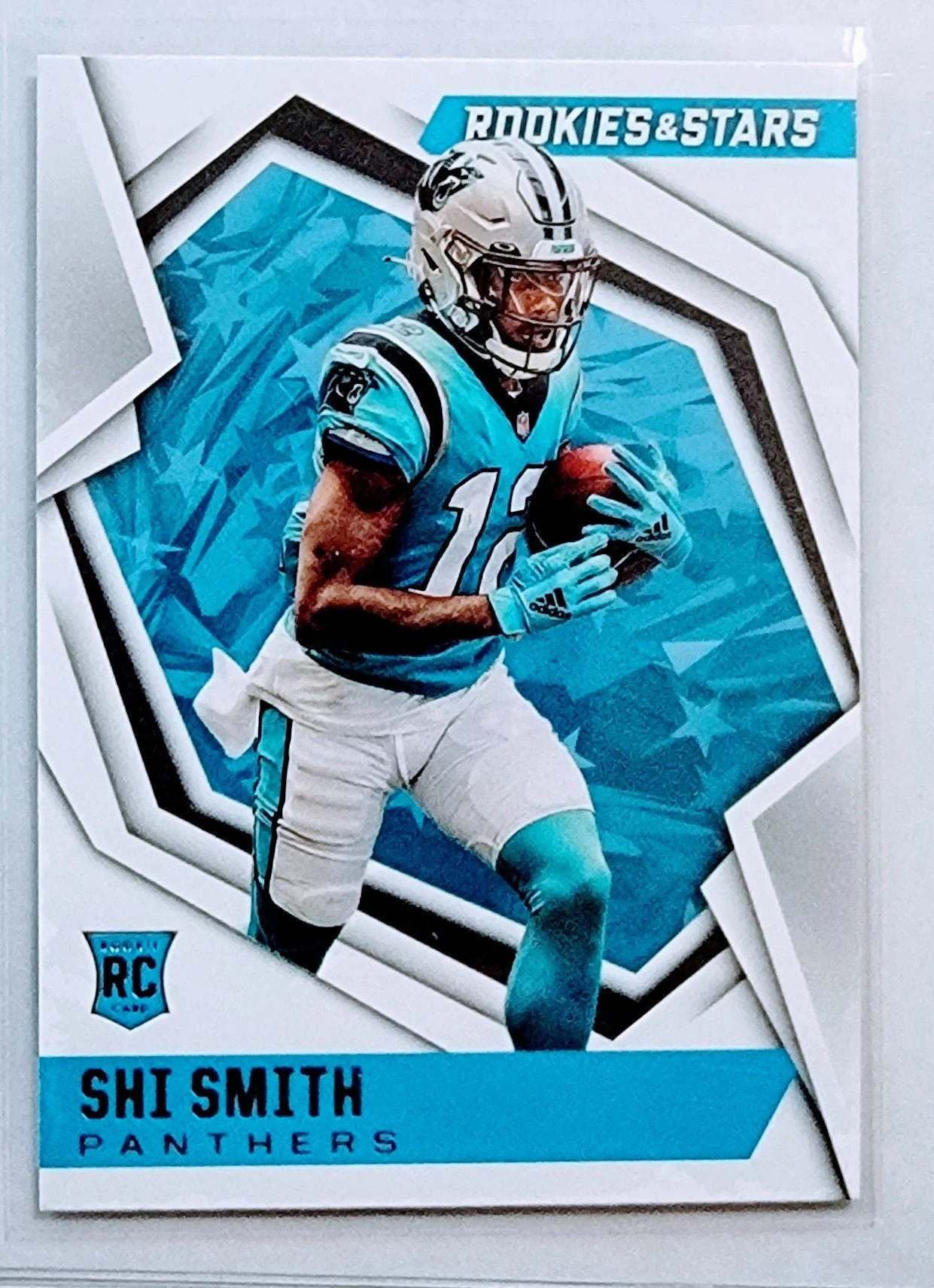 2021 Panini Rookies and Stars Shi Smith Carolina Panthers Rookie Football Card AVM1