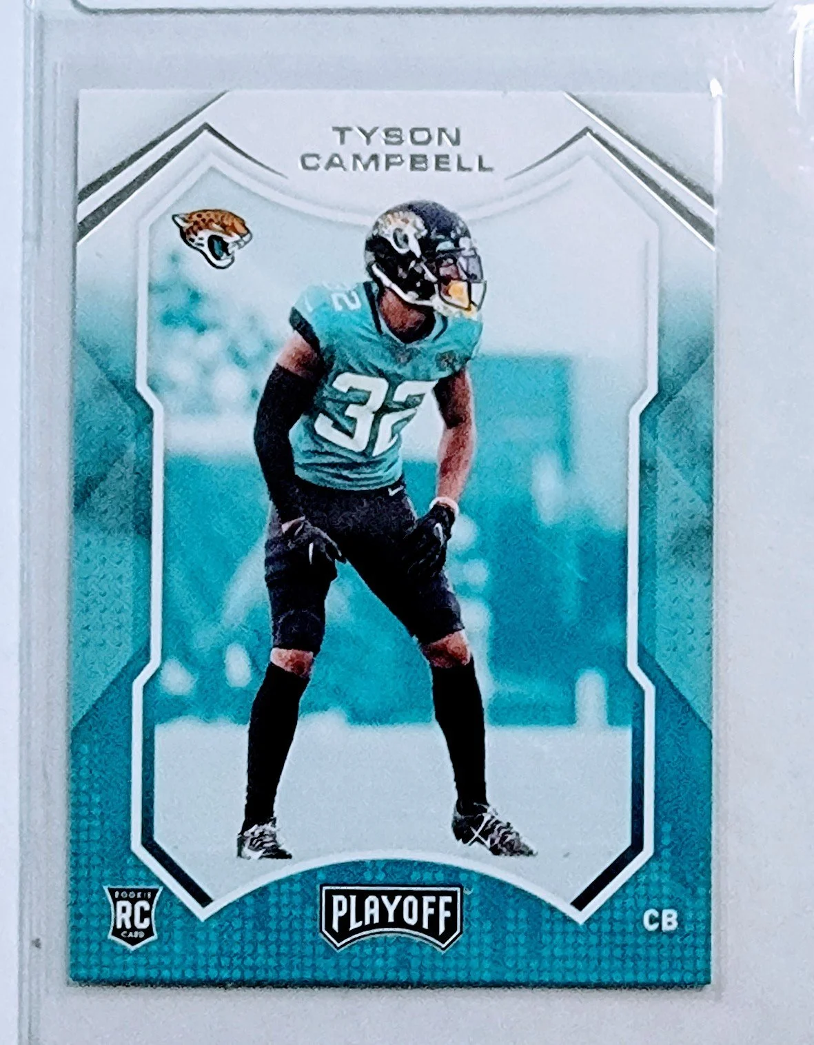 2021 Panini Rookies and Stars Tyson Campbell Carolina Panthers Rookie Football Card AVM1