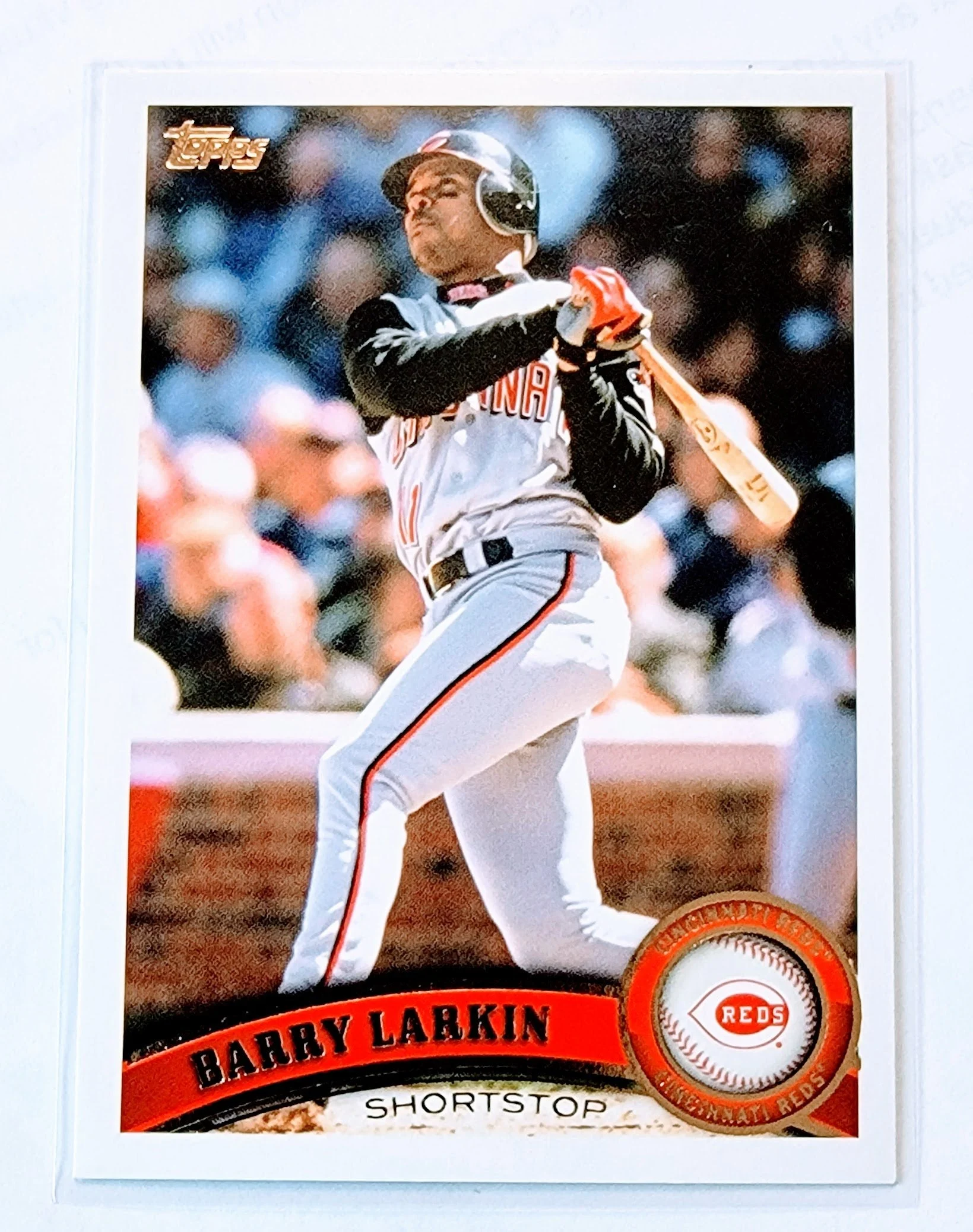 2021 Topps Archives Barry Larkin 2011 Baseball Trading Card SMCB1
