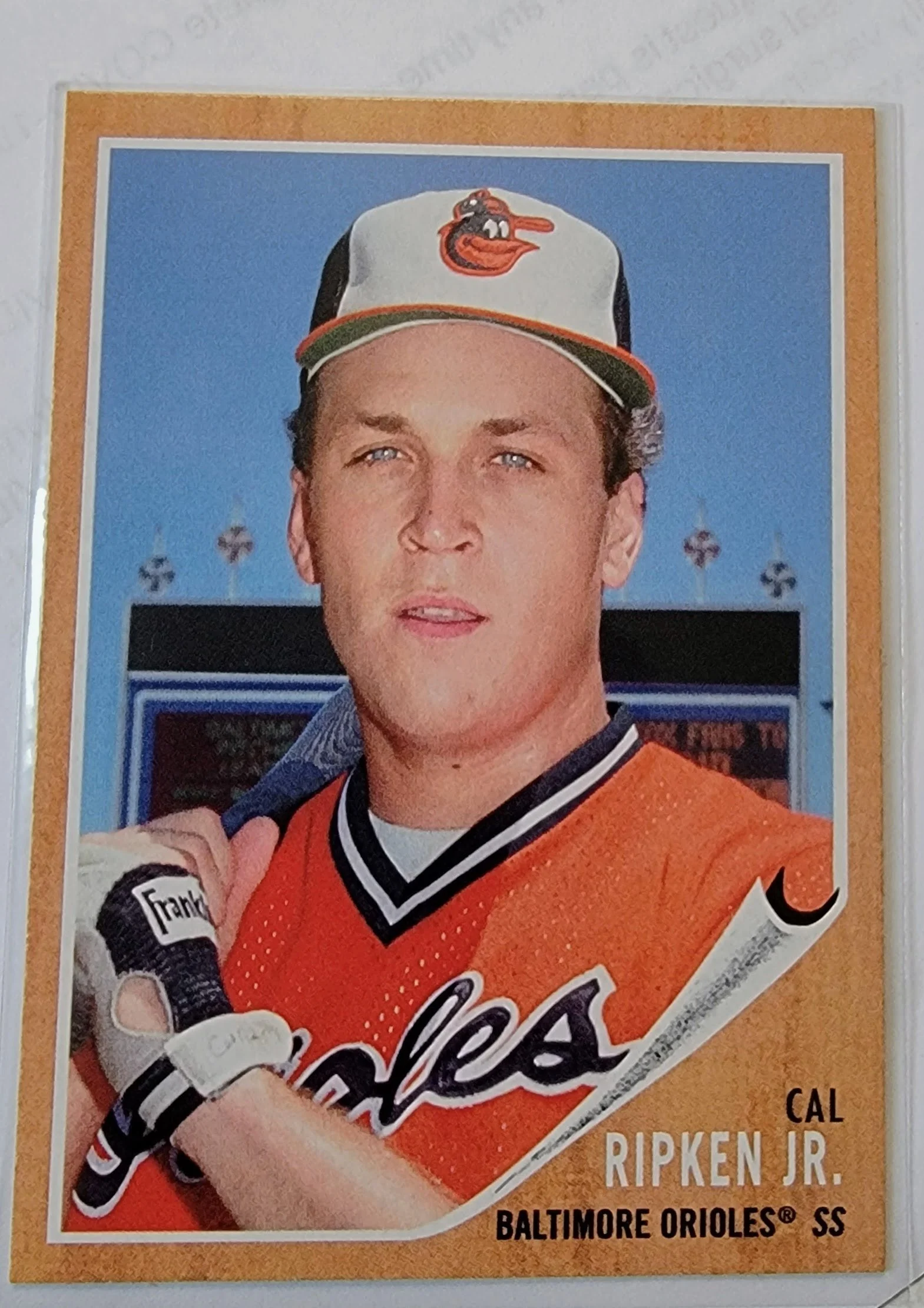 2021 Topps Archives Cal Ripken Jr 1962 Baseball Trading Card SMCB1