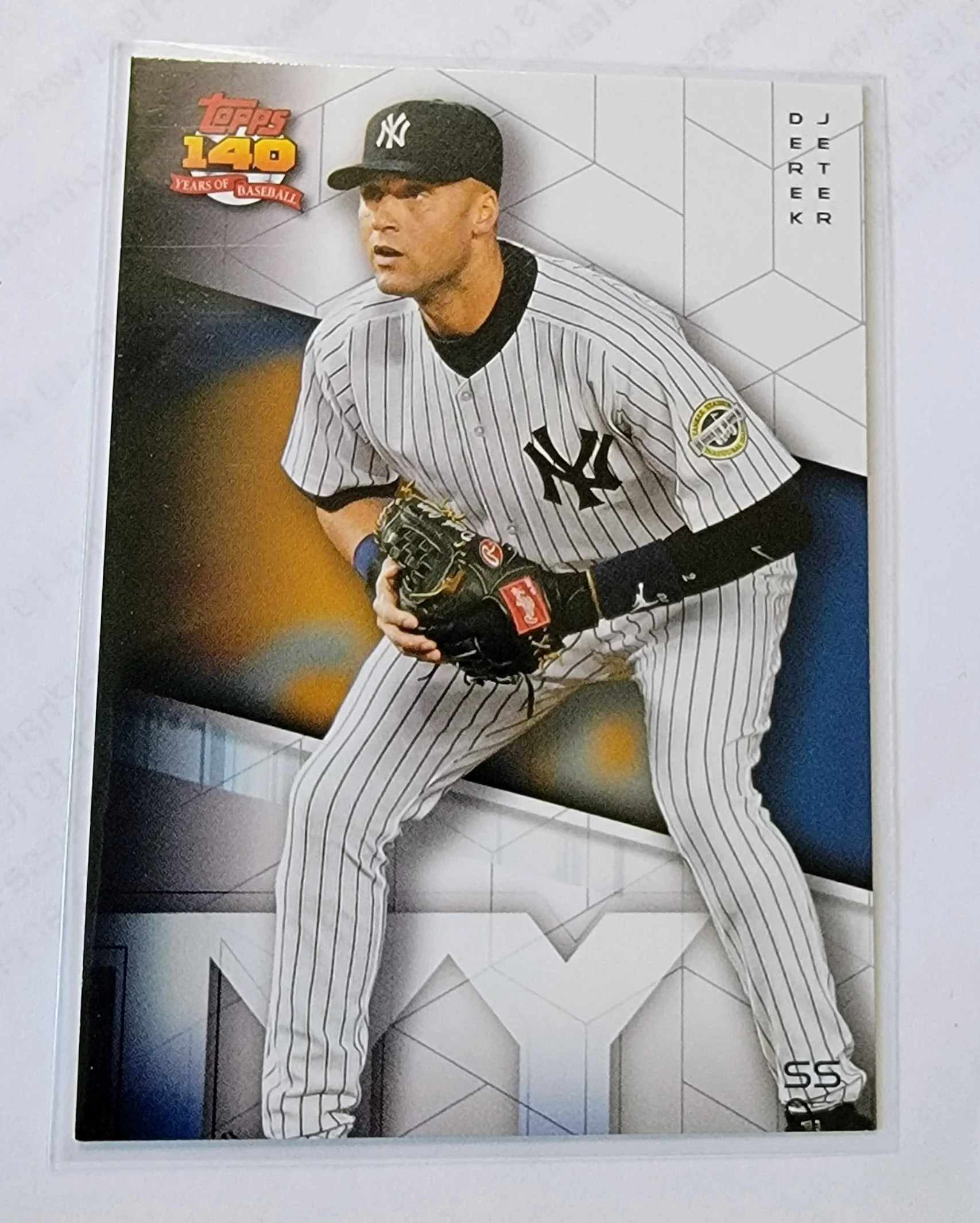 2021 Topps Archives Derek Jeter 140 Years of Baseball Trading Card SMCB1