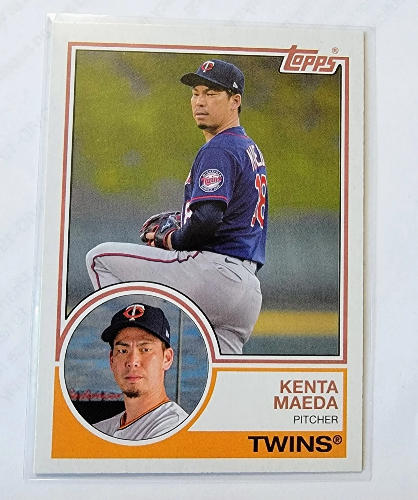 2021 Topps Archives Kenta Maeda 1983 Baseball Trading Card SMCB1