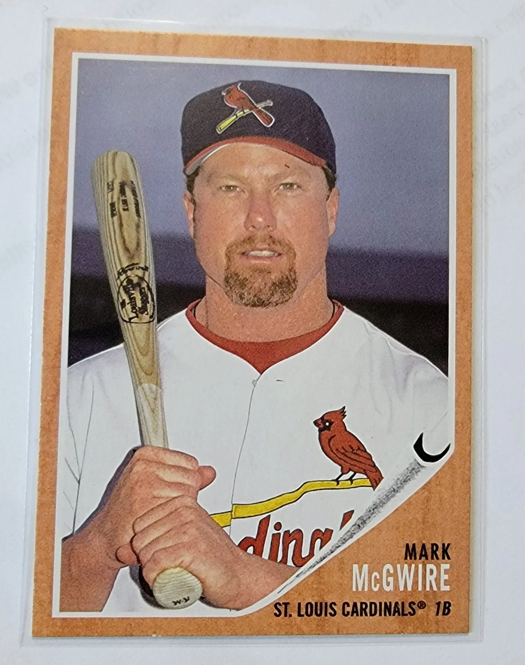 2021 Topps Archives Mark McGwire 1962 Baseball Trading Card SMCB1