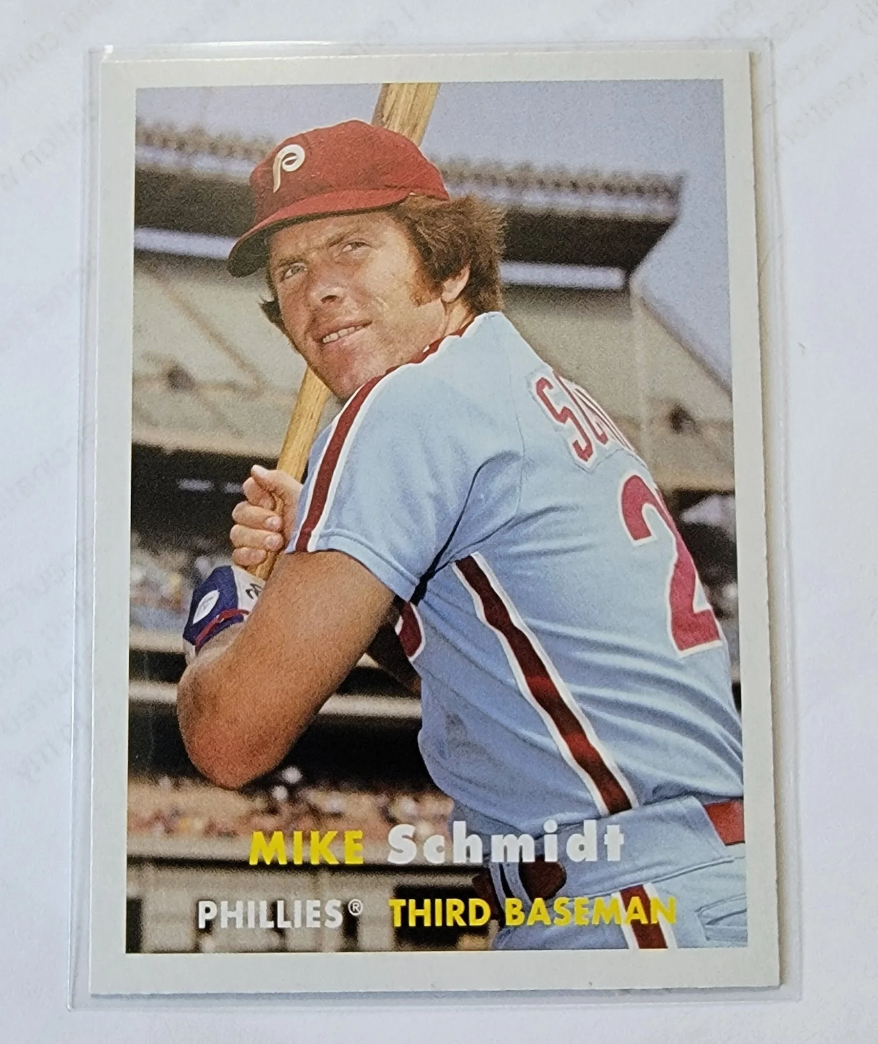 2021 Topps Archives Mike Schmidt 1957 Baseball Trading Card SMCB1