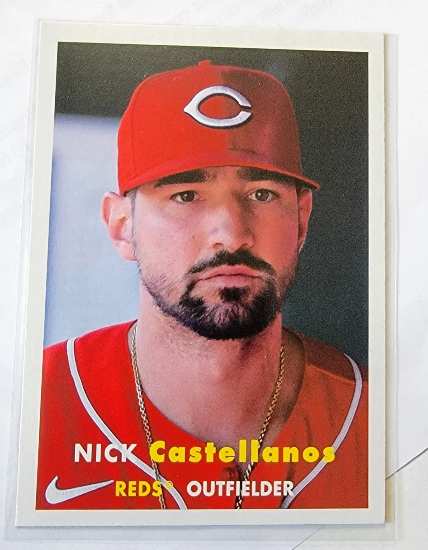 2021 Topps Archives Nick Castellanos 1957 Baseball Trading Card SMCB1