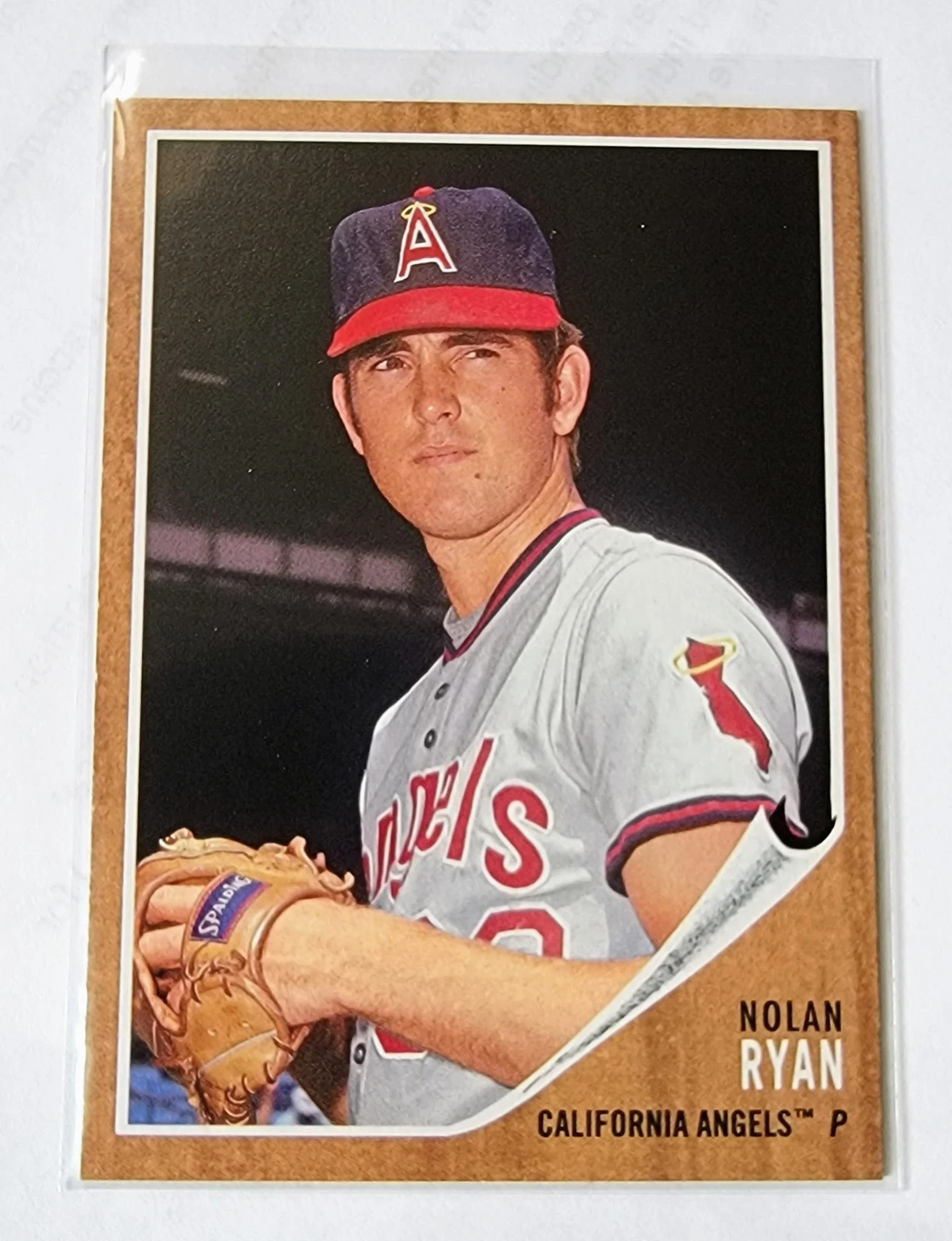 2021 Topps Archives Nolan Ryan 1962 Baseball Trading Card SMCB1