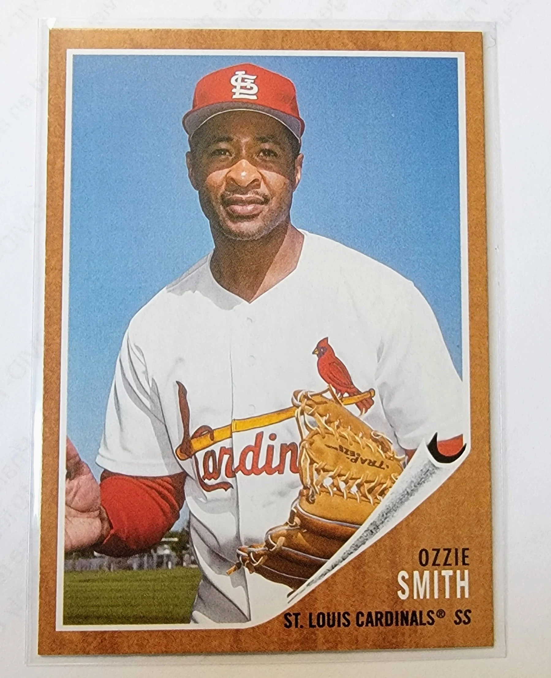 2021 Topps Archives Ozzie Smith 1962 Baseball Trading Card SMCB1