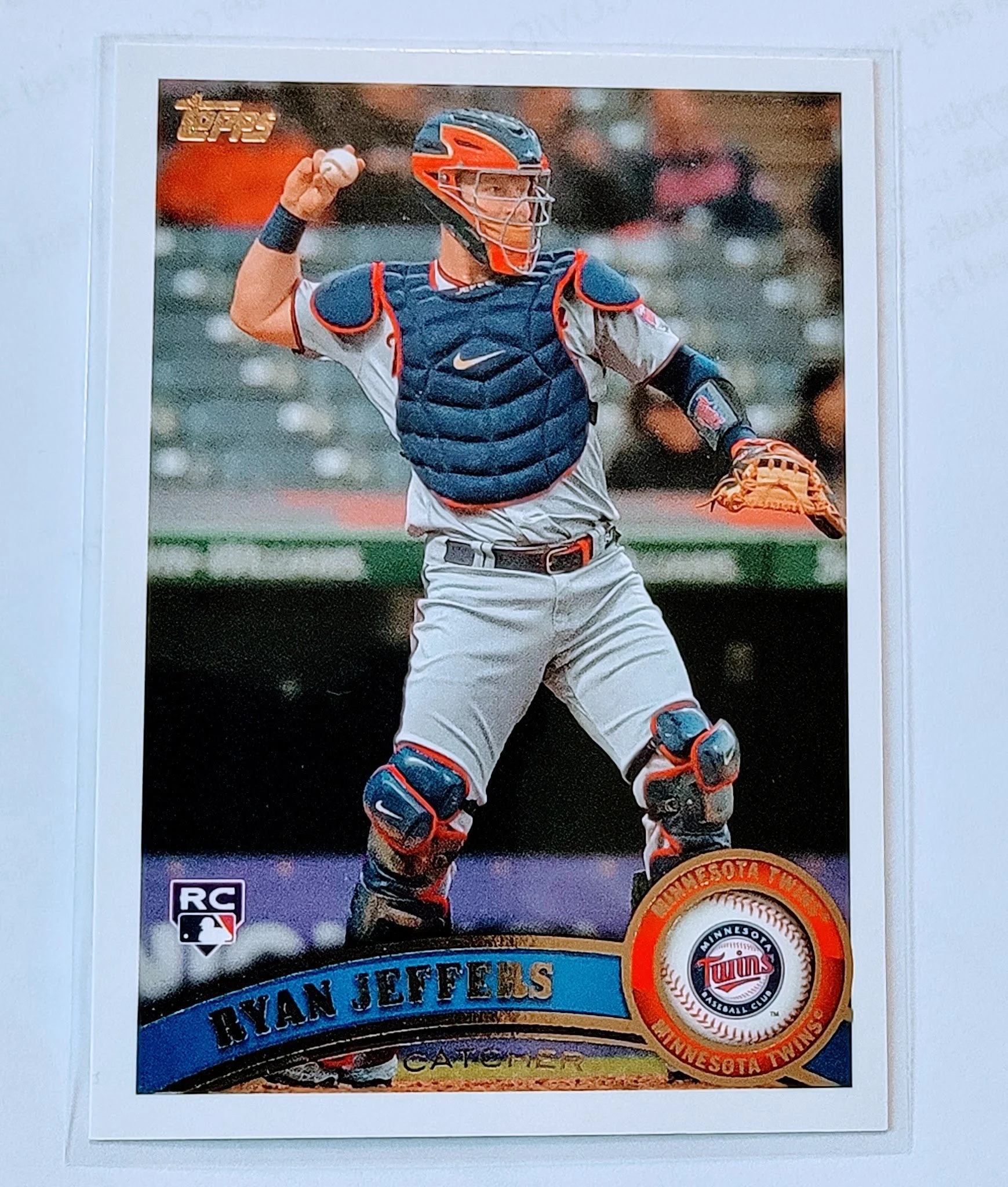 2021 Topps Archives Ryan Jeffers 2011 Rookie Baseball Trading Card SMCB1