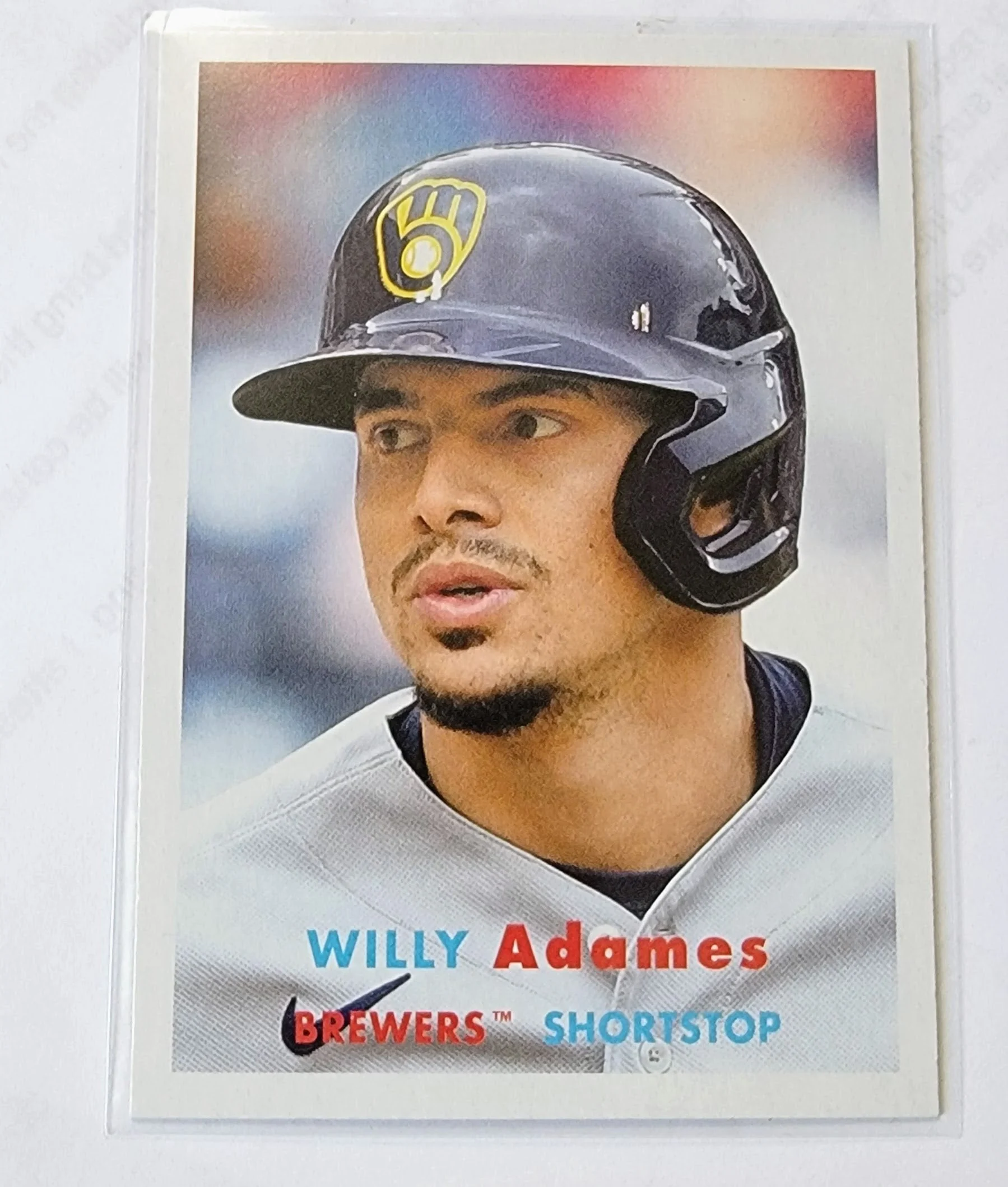 2021 Topps Archives Willy Adames 1957 Baseball Trading Card SMCB1