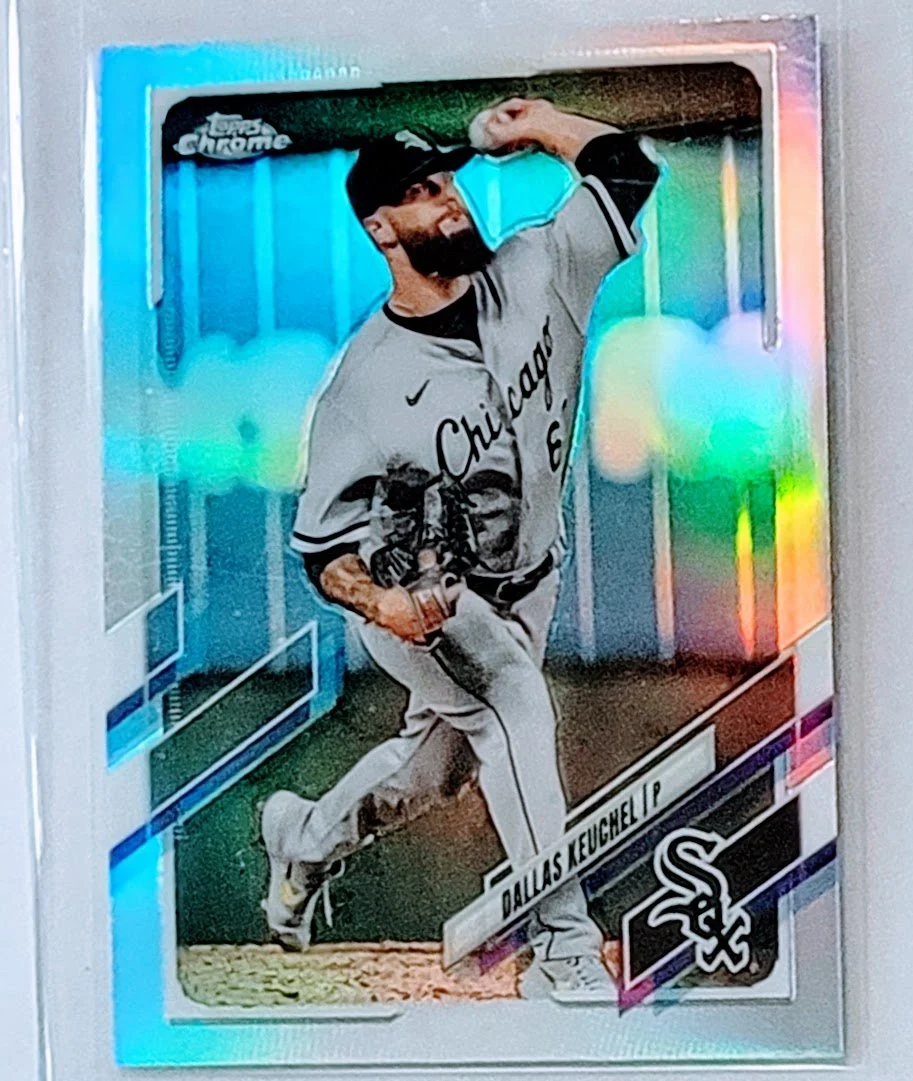2021 Topps Chrome Dallas Keuchel Refactor Baseball Trading Card TPTV