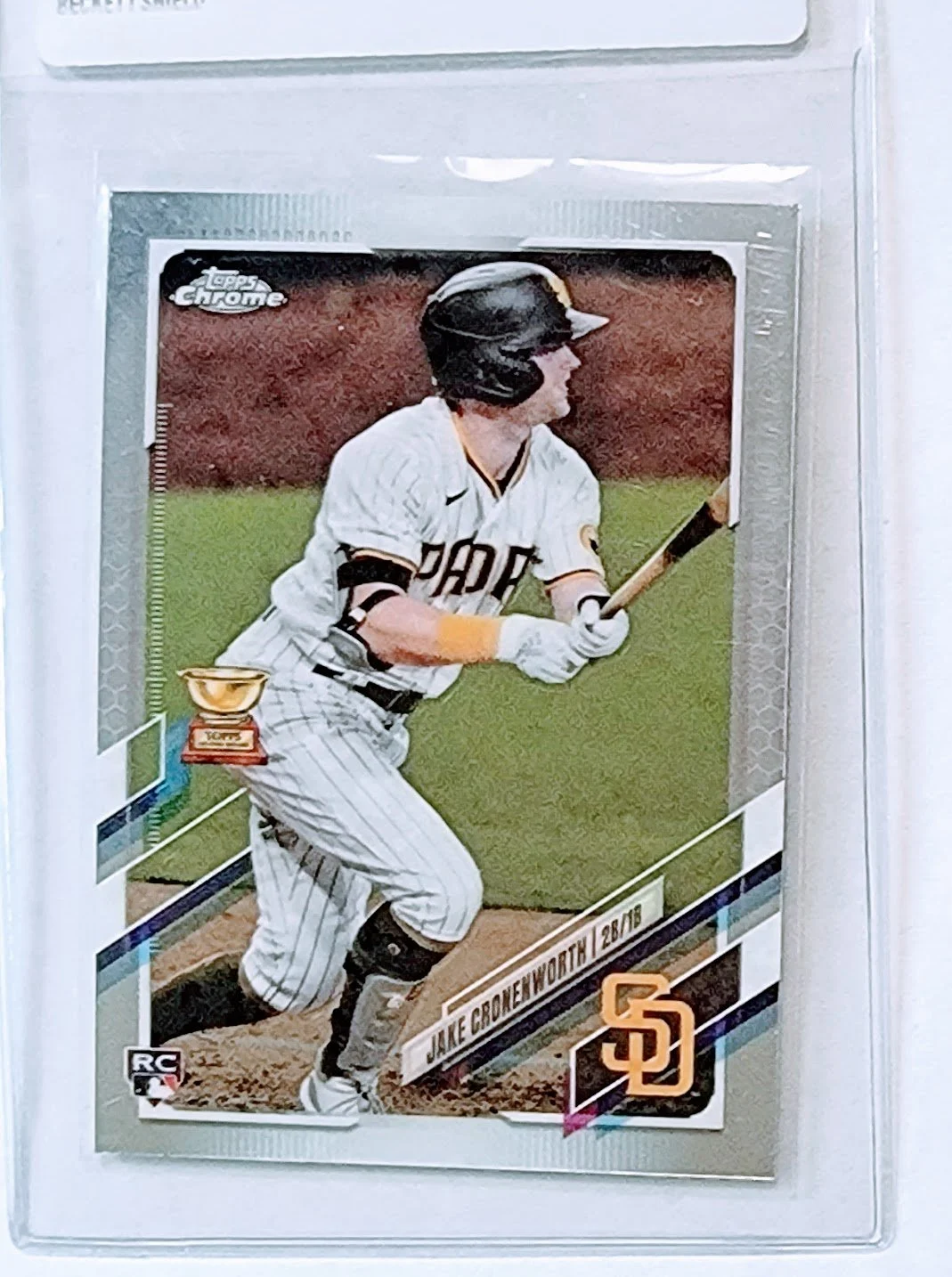 2021 Topps Chrome Jake Cronenworth All Star Rookie Baseball Trading Card TPTV