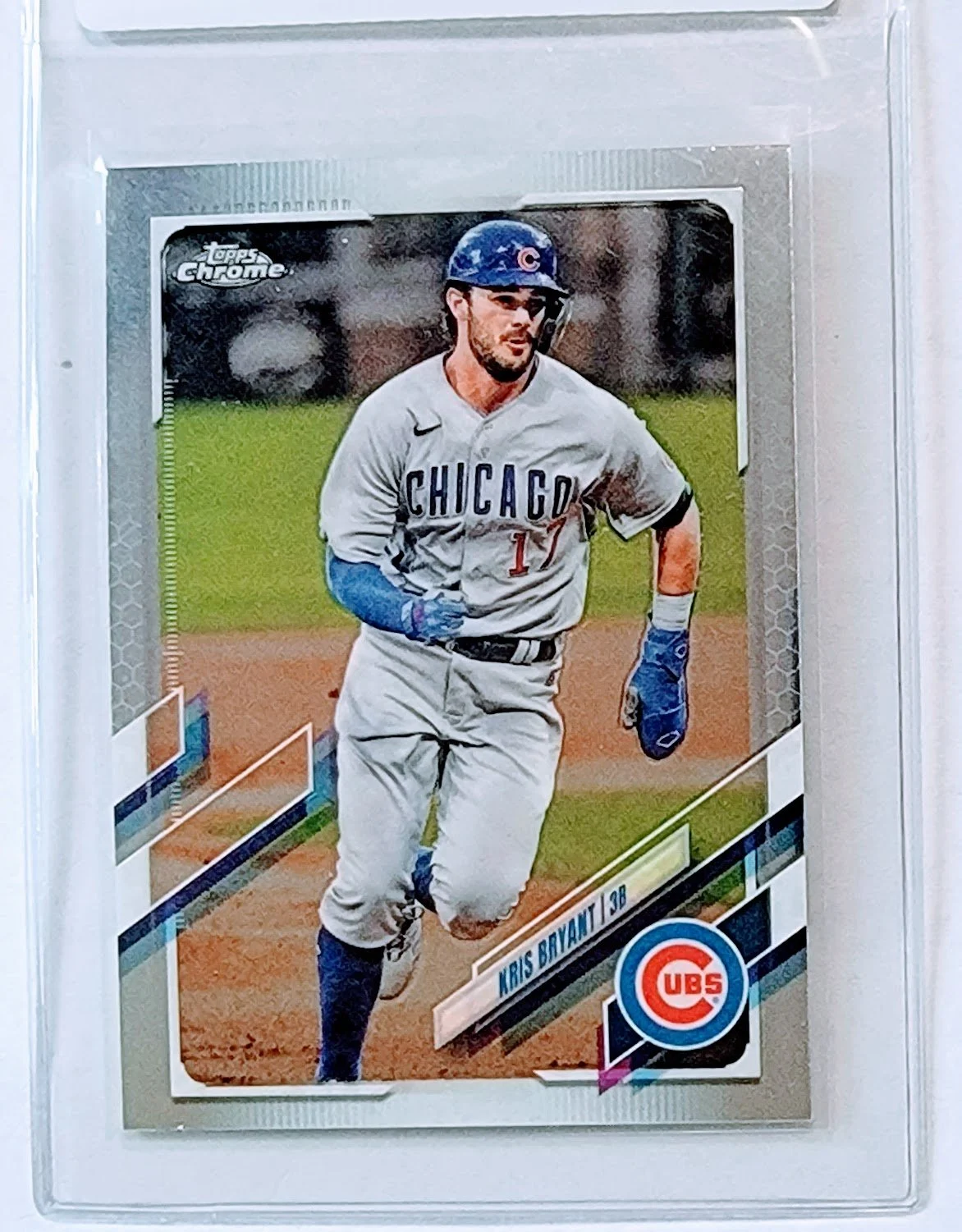 2021 Topps Chrome Kris Bryant Baseball Trading Card TPTV