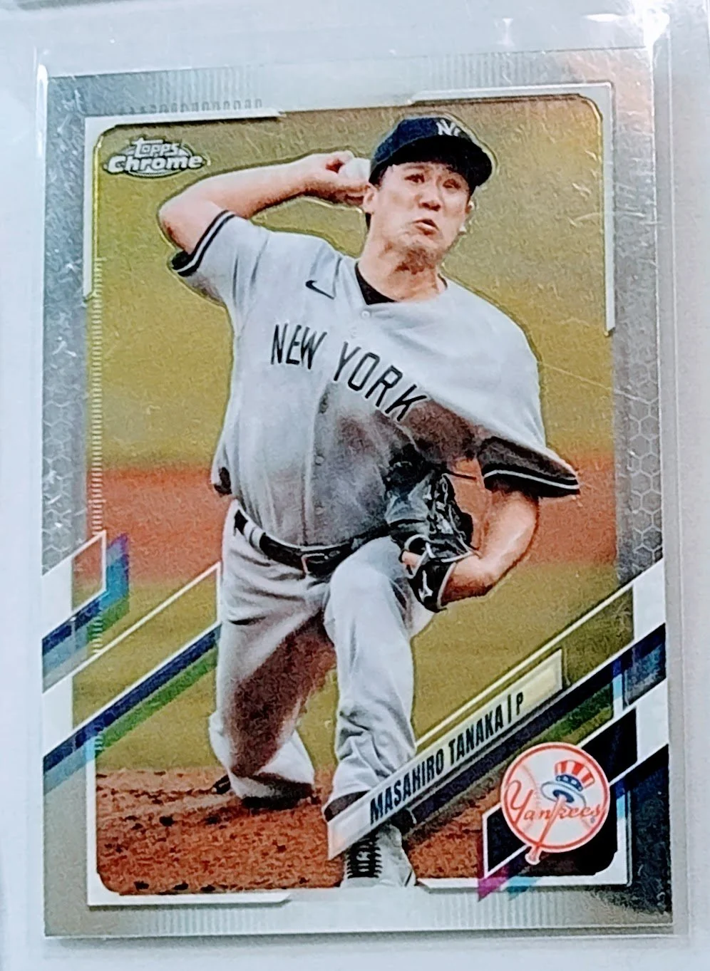 2021 Topps Chrome Masahiro Tanaka Baseball Trading Card TPTV