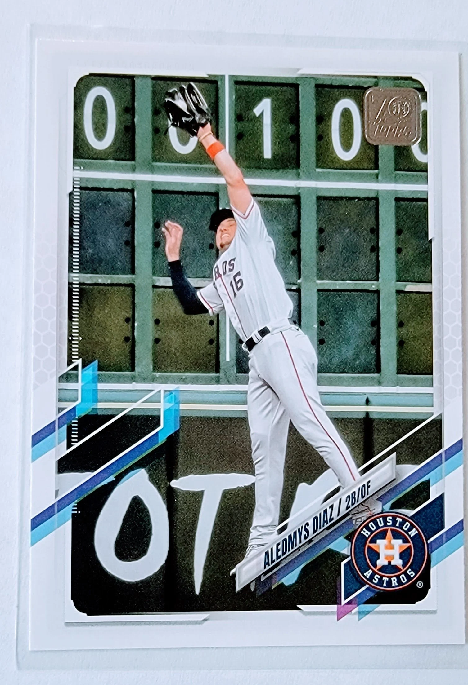 2021 Topps Update Aledmys Diaz Rookie Debut Baseball Trading Card SMCB1