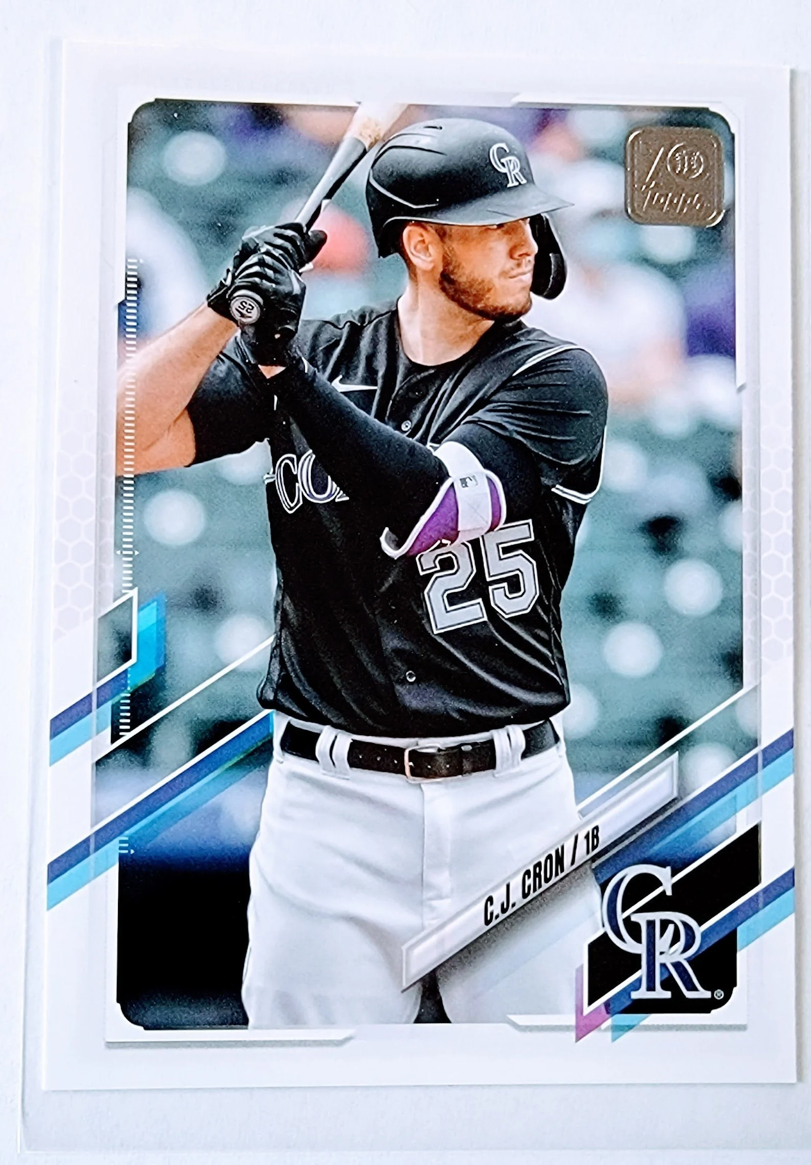 2021 Topps Update C.J. Cron Rookie Debut Baseball Trading Card SMCB1