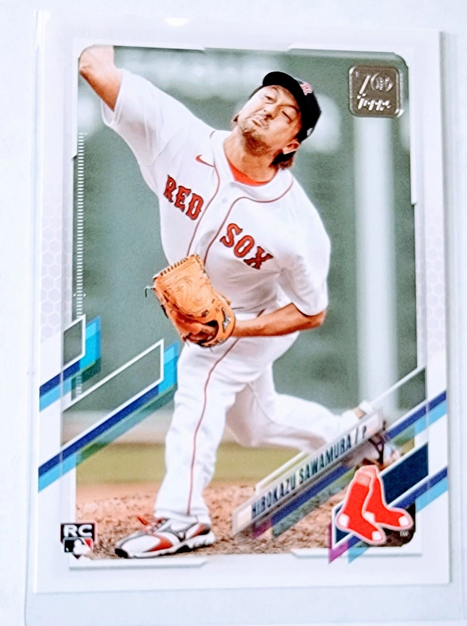 2021 Topps Update Hibokazu Sawamura Rookie Baseball Trading Card SMCB1