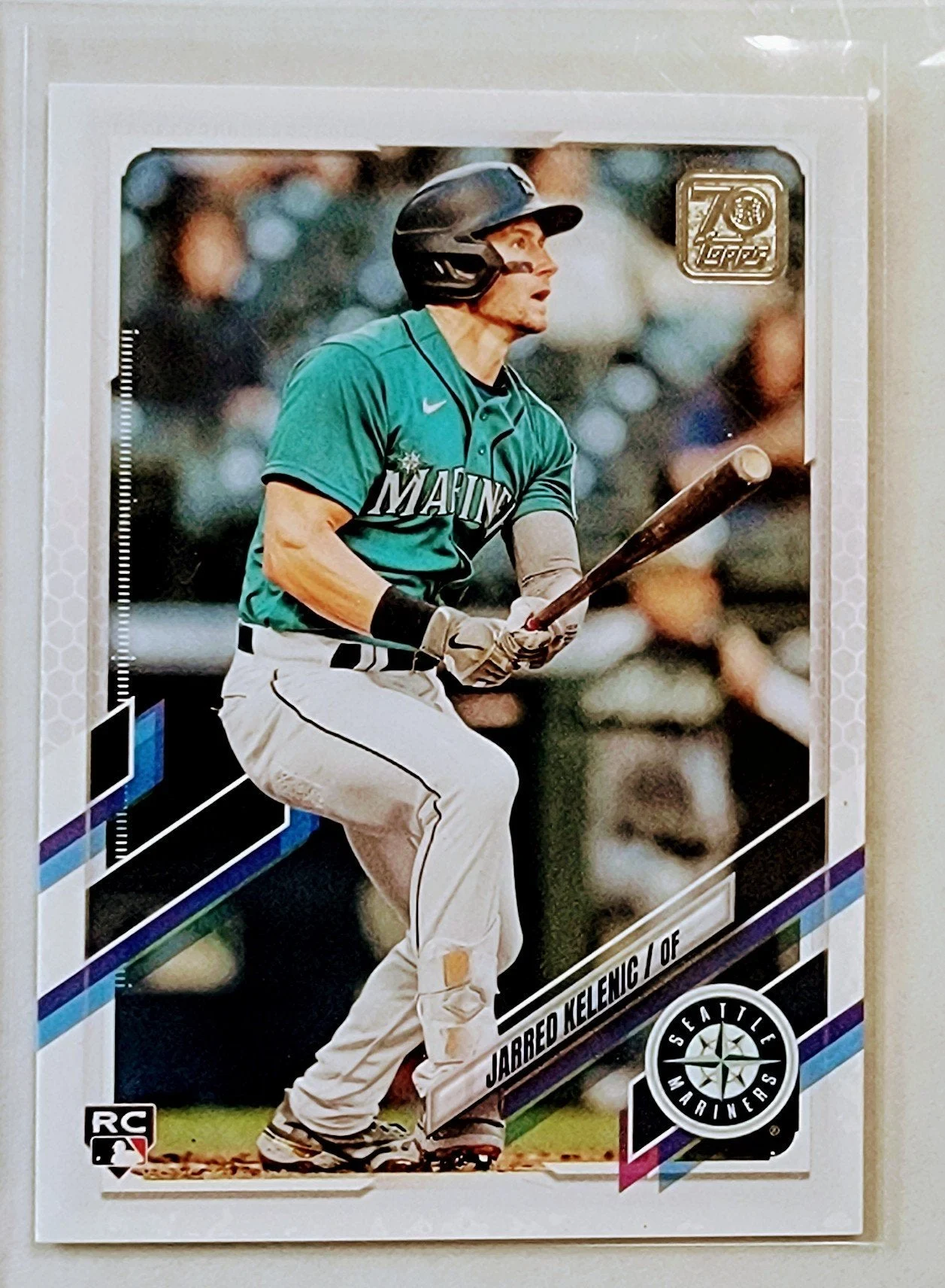 2021 Topps Update Jarred Kelenic Rookie Debuts Seattle Mariners Baseball Card AVM1