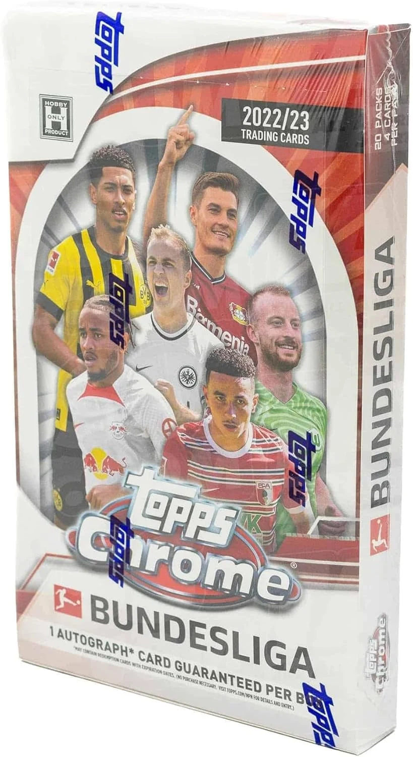2022/23 Topps Chrome Bundesliga Soccer Hobby Box