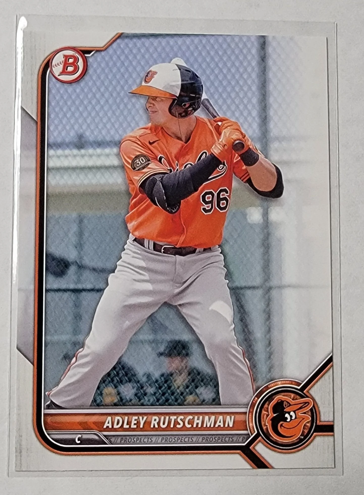 2022 Bowman Adley Rutschman Mega Box Baseball Card - Top MLB Collectible AVM1