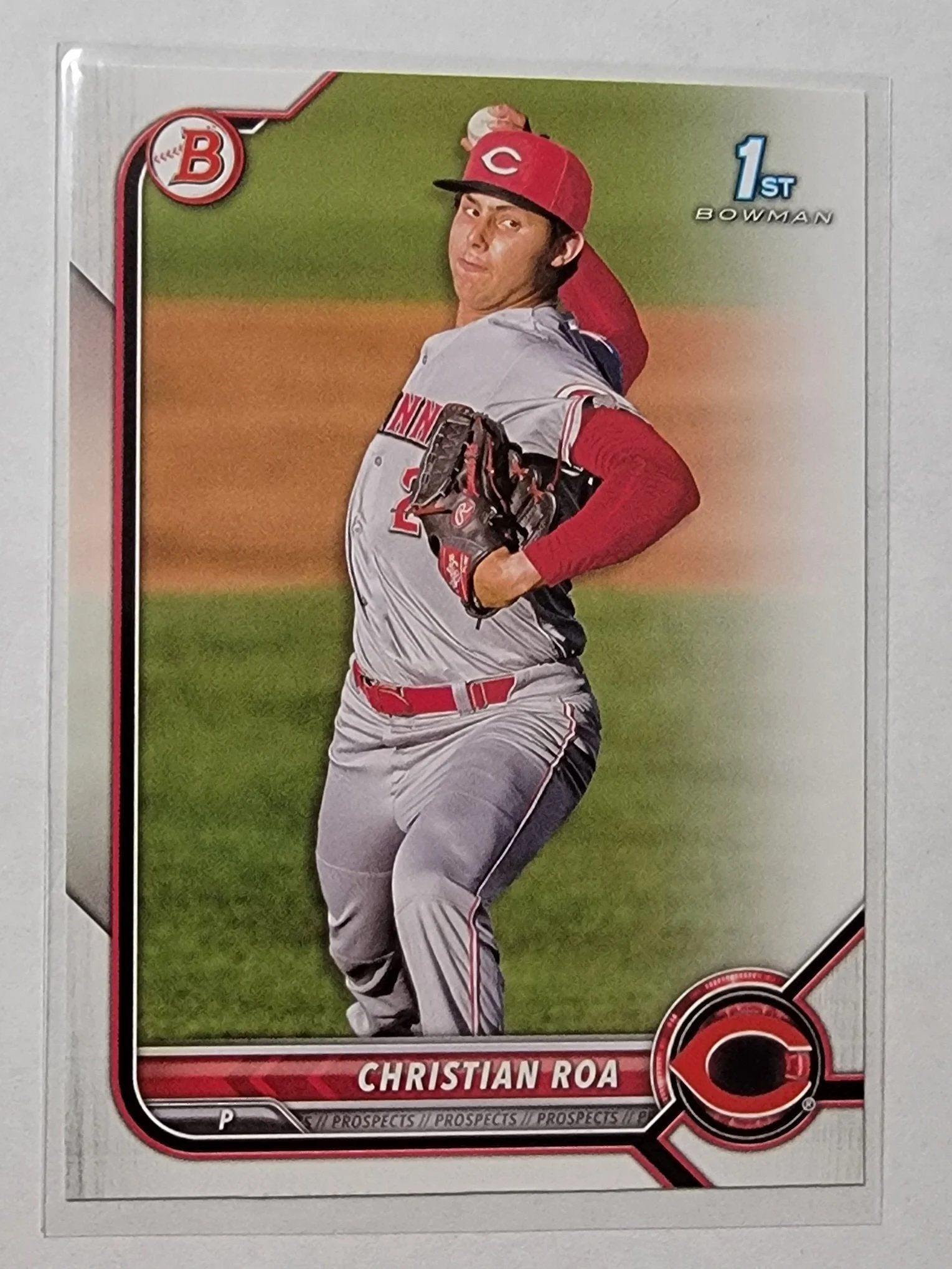 2022 Bowman Christian Roa Mega Box Paper 1st on Bowman Baseball Card AVM1