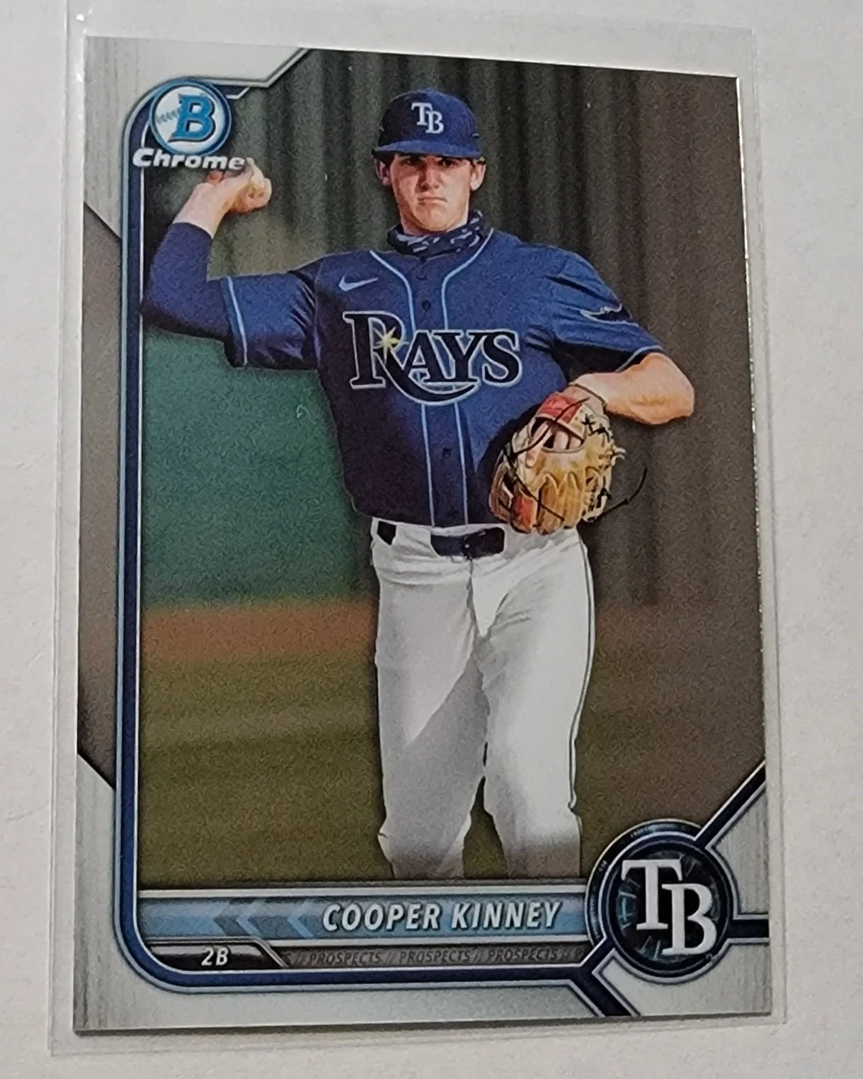 2022 Bowman Chrome Cooper Kinnev Mega Box Baseball Card AVM1
