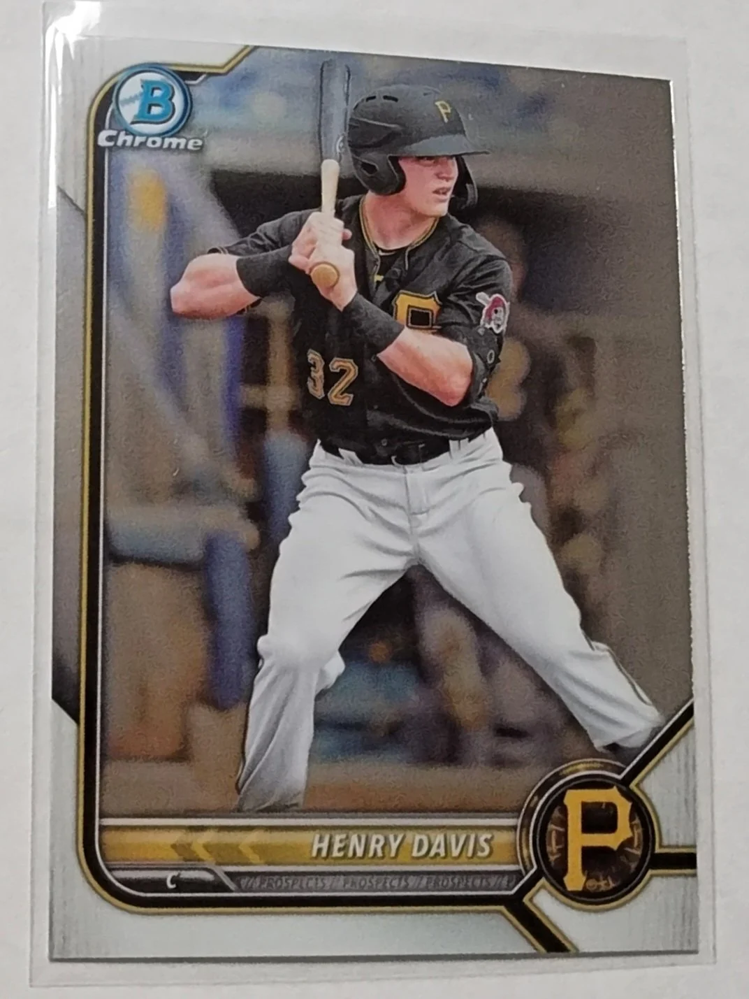 2022 Bowman Chrome Henry Davis Mega Box Baseball Card AVM1