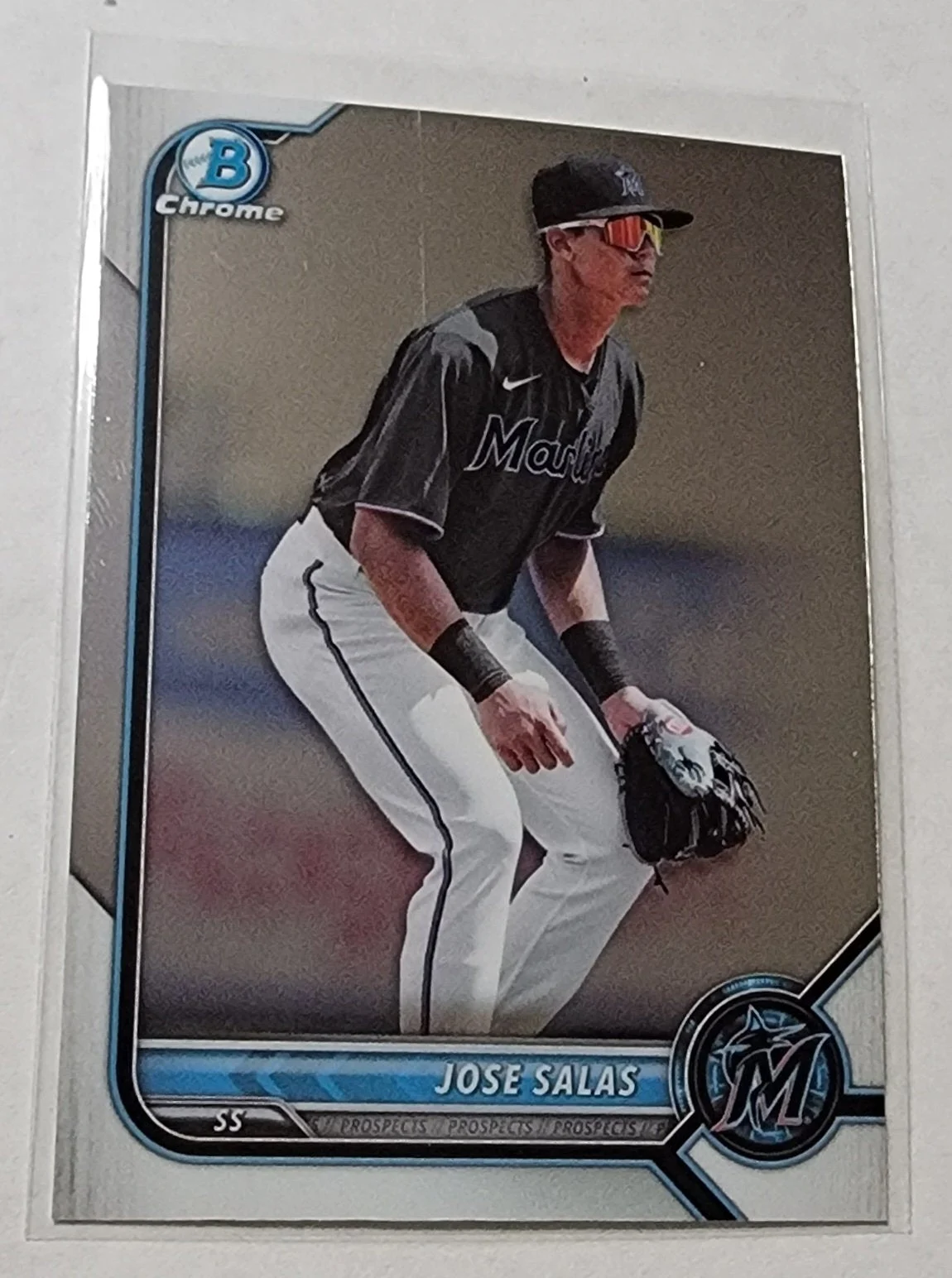 2022 Bowman Chrome Jose Salas Mega Box Baseball Card AVM1