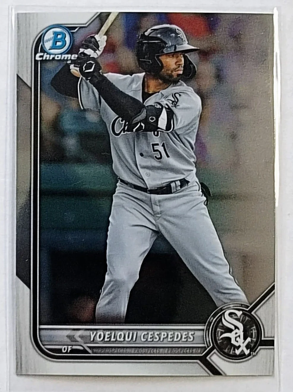 2022 Bowman Chrome Yoelqui Cespedes Mega Box Baseball Card AVM1