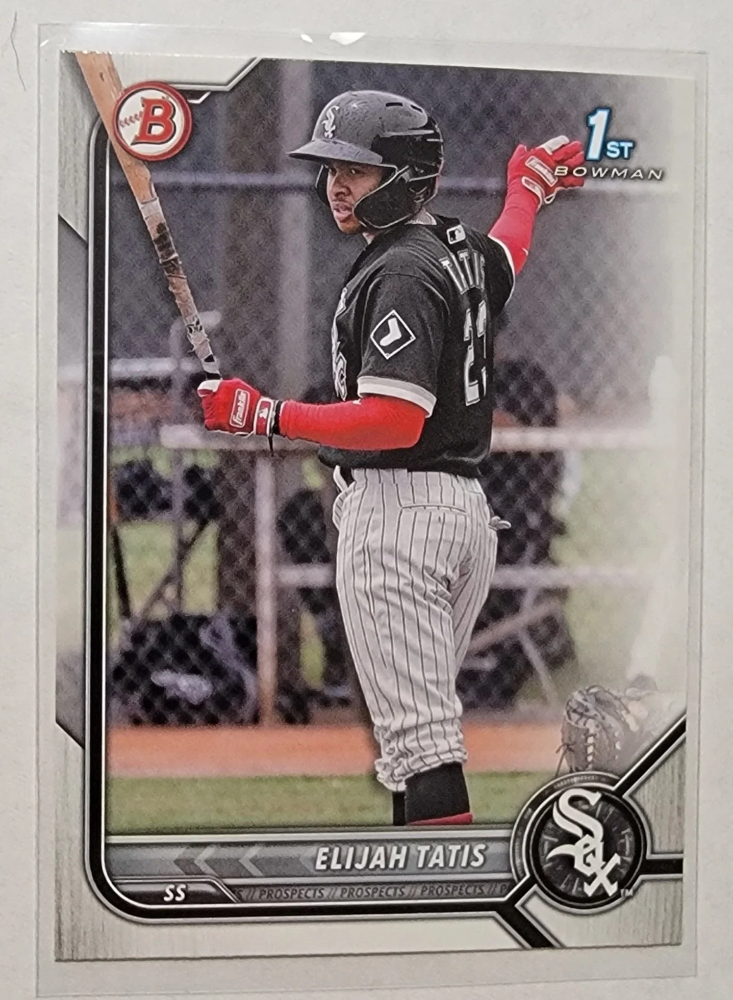 2022 Bowman Elijah Tatis Mega Box 1st on Bowman Paper Baseball Card AVM1
