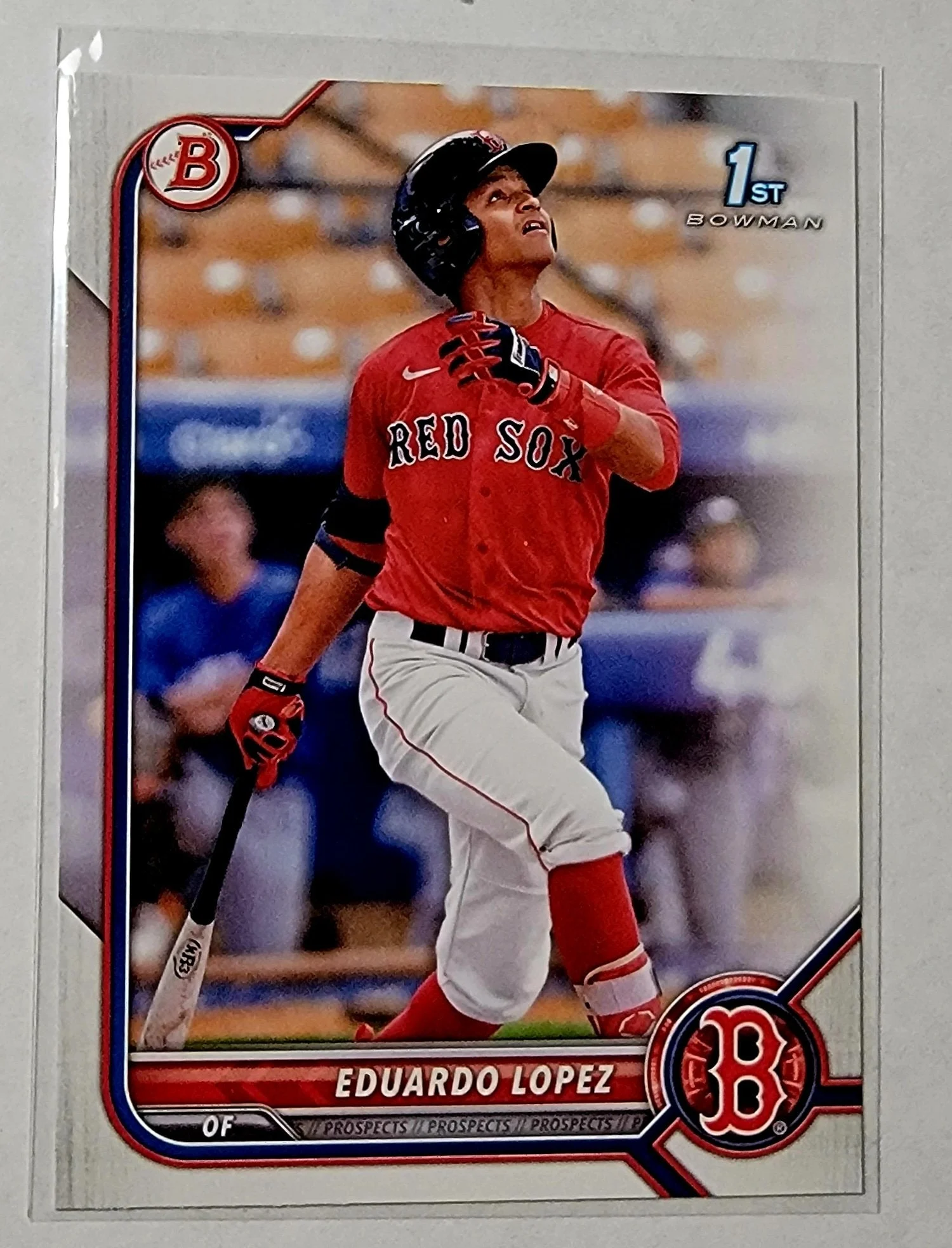 2022 Bowman Fernando Lopez Mega Box 1st on Bowman Baseball Card AVM1