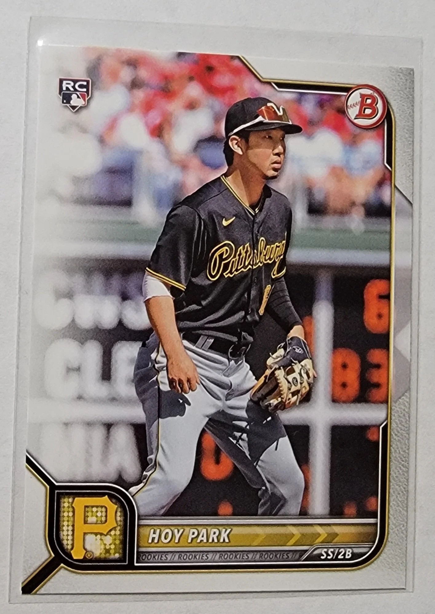 2022 Bowman Hoy Park Mega Box Paper Rookie Baseball Card AVM1