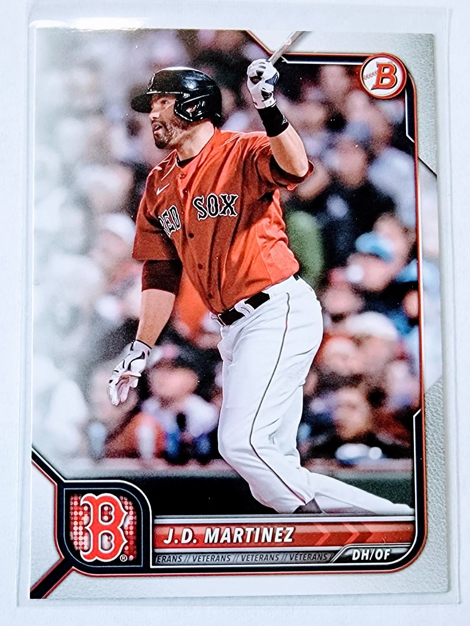 2022 Bowman J.D. Martinez Baseball Trading Card SMCB1