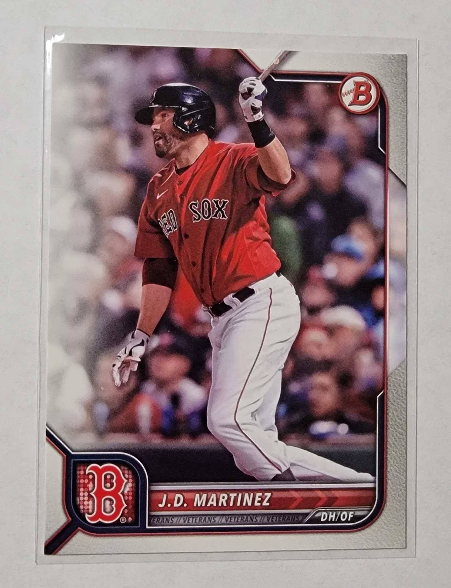 2022 Bowman J.D. Martinez Mega Box Baseball Card AVM1