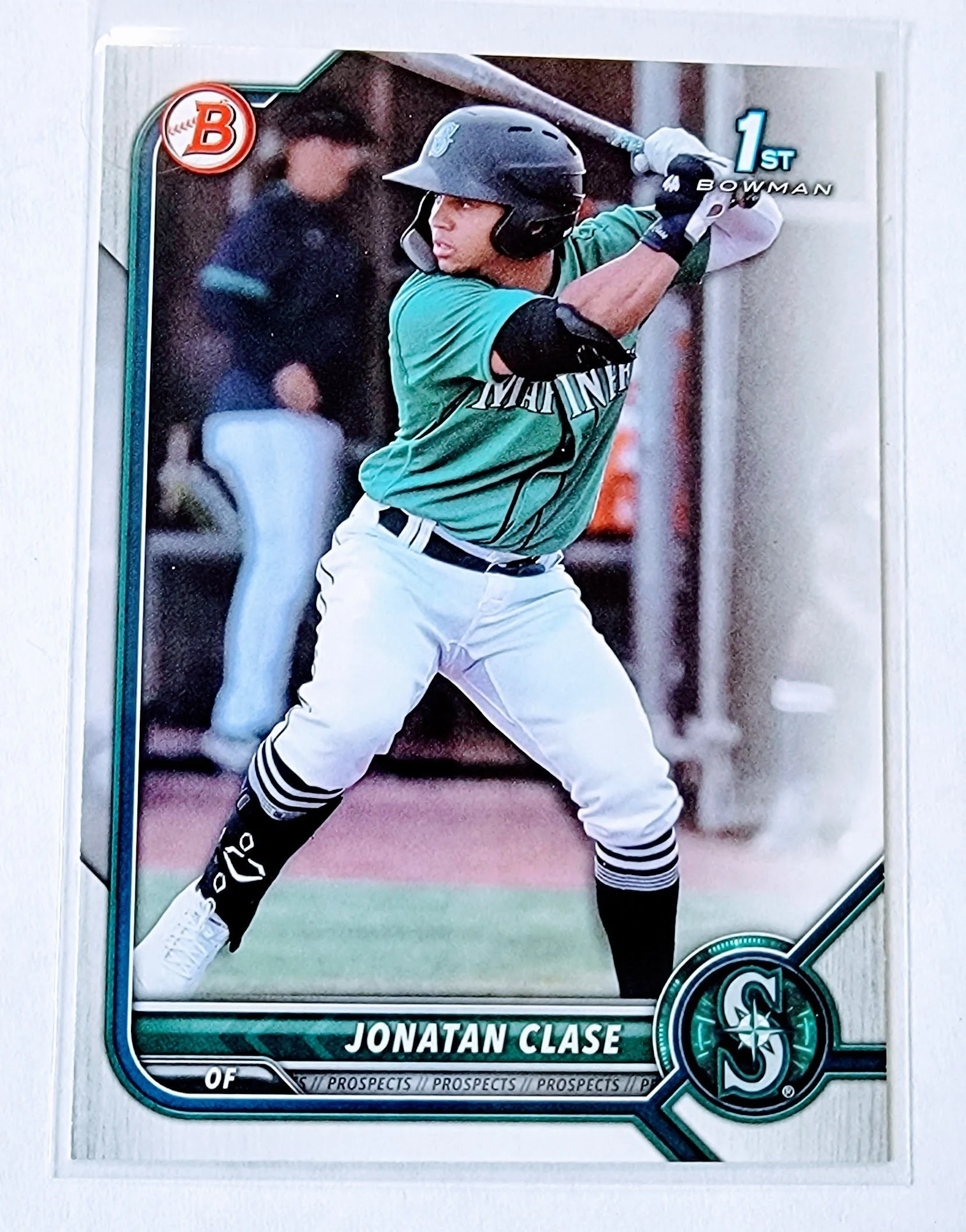 2022 Bowman Jonatan Clase 1st on Bowman Baseball Trading Card SMCB1