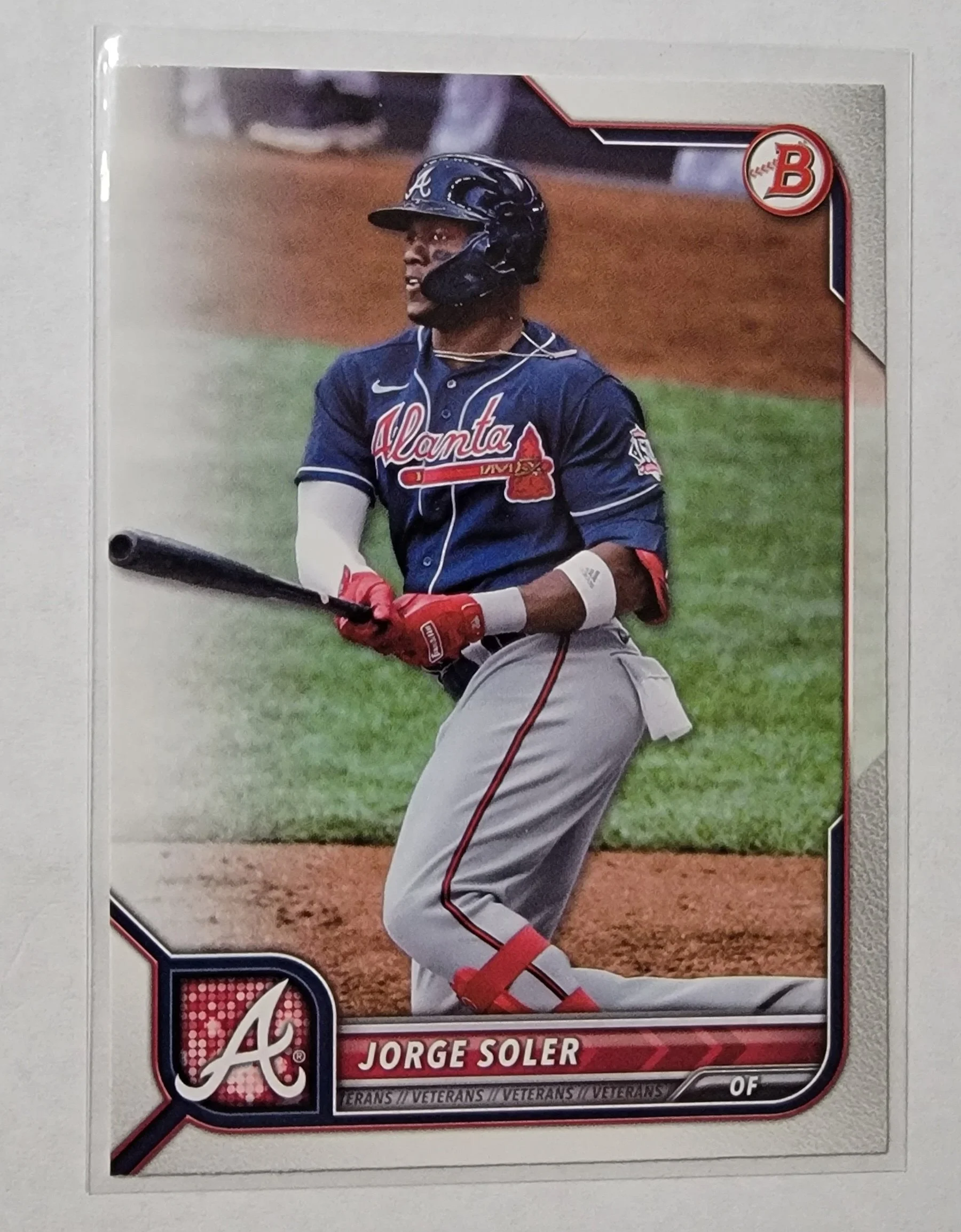 2022 Bowman Jorge Soler Mega Box Baseball Card AVM1