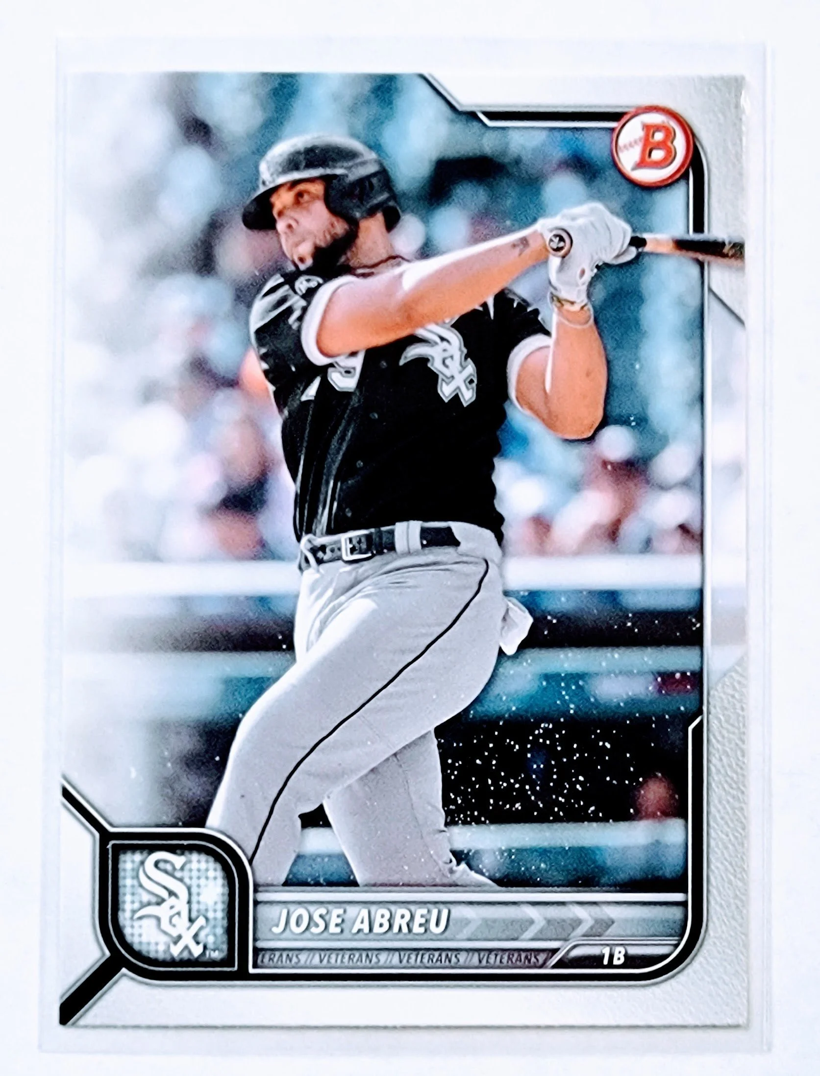 2022 Bowman Jose Abreu Baseball Trading Card AVM1