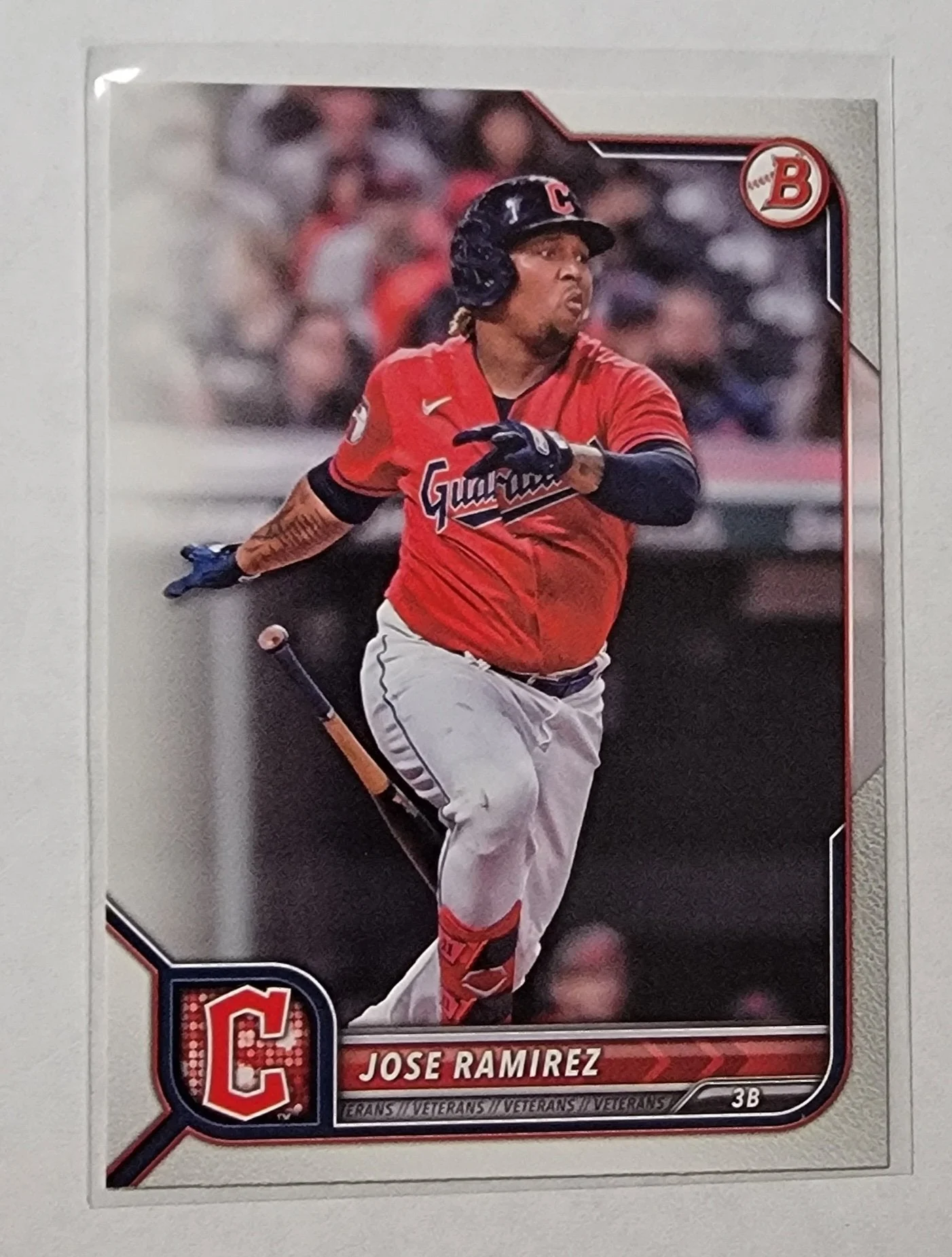 2022 Bowman Jose Ramirez Mega Box Baseball Card AVM1